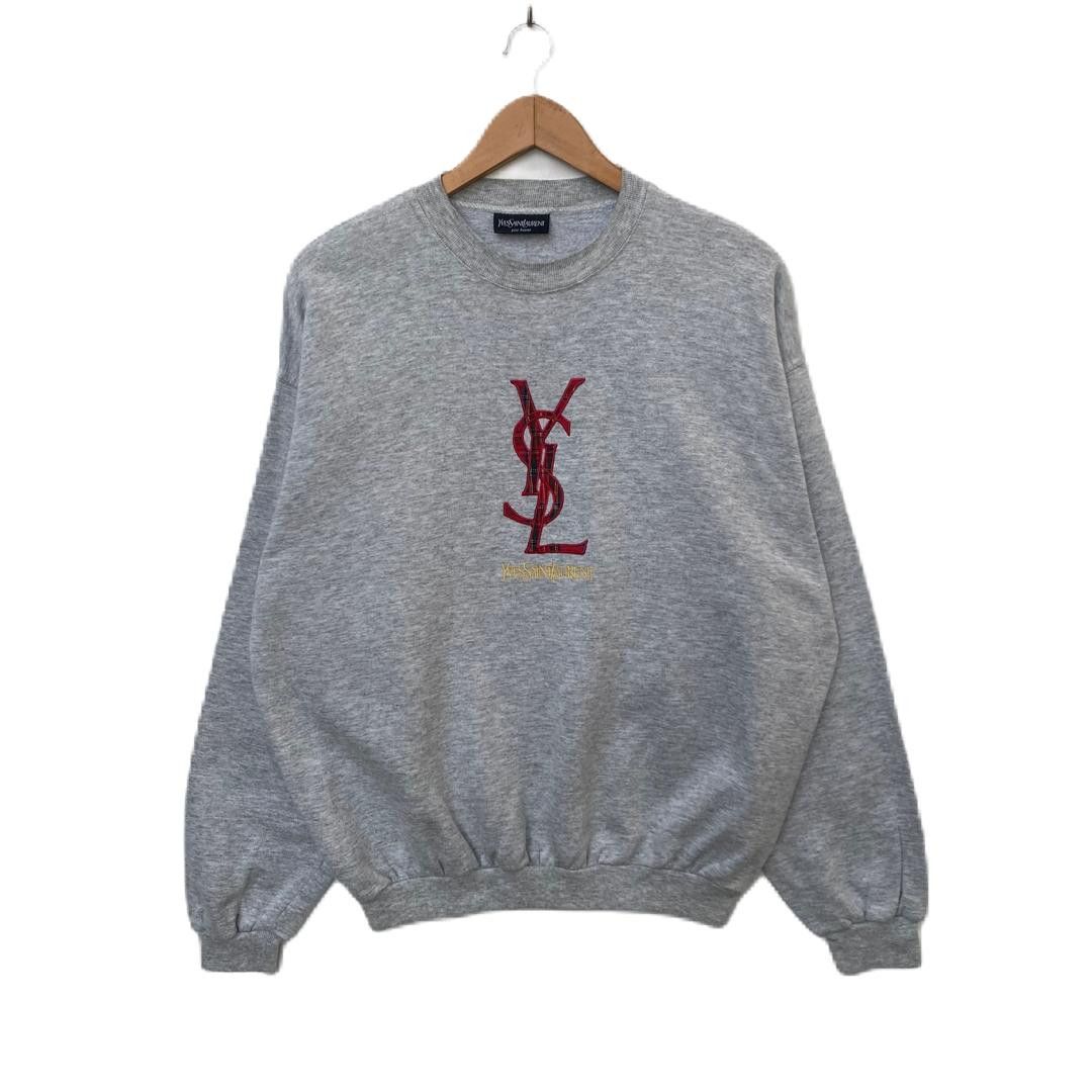 VINTAGE YVES SAINT LAURENT SWEATSHIRT XL PULLOVER