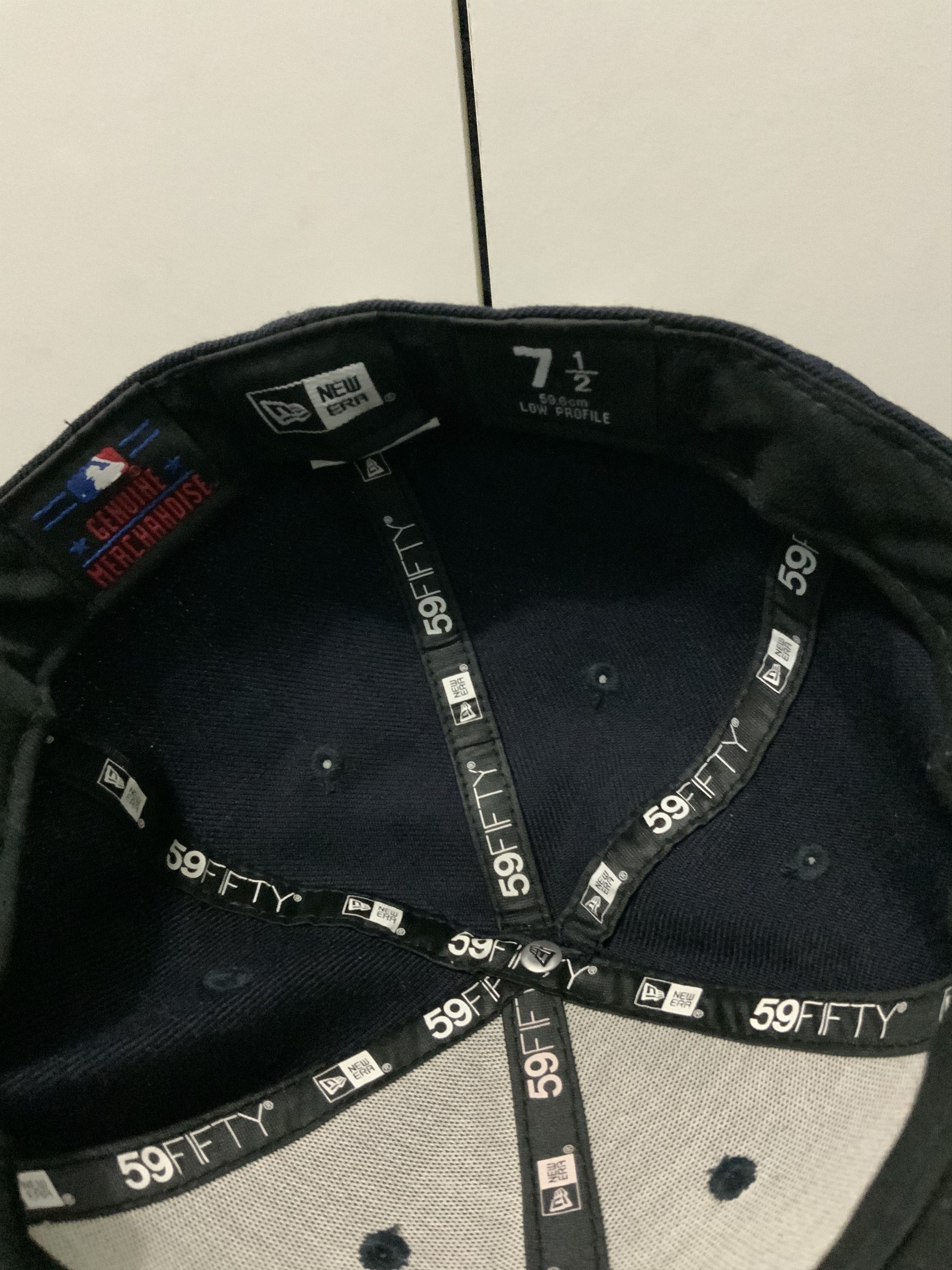 New Era 7 1/2 Seattle Mariners New Era Fitted Hat Size ONE SIZE - 8 Thumbnail