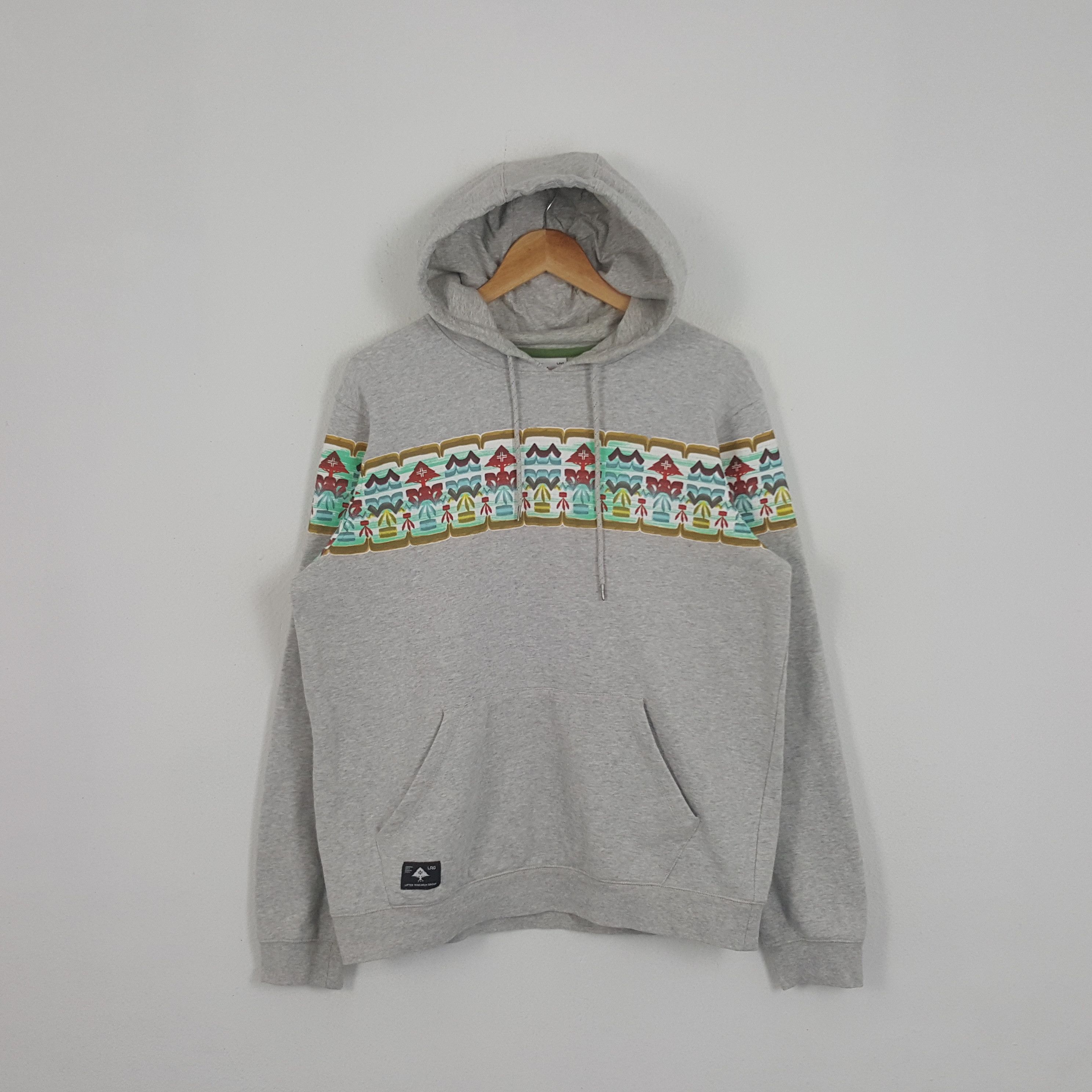 Vintage Lifted Research Group Streetwear Style Hoodies