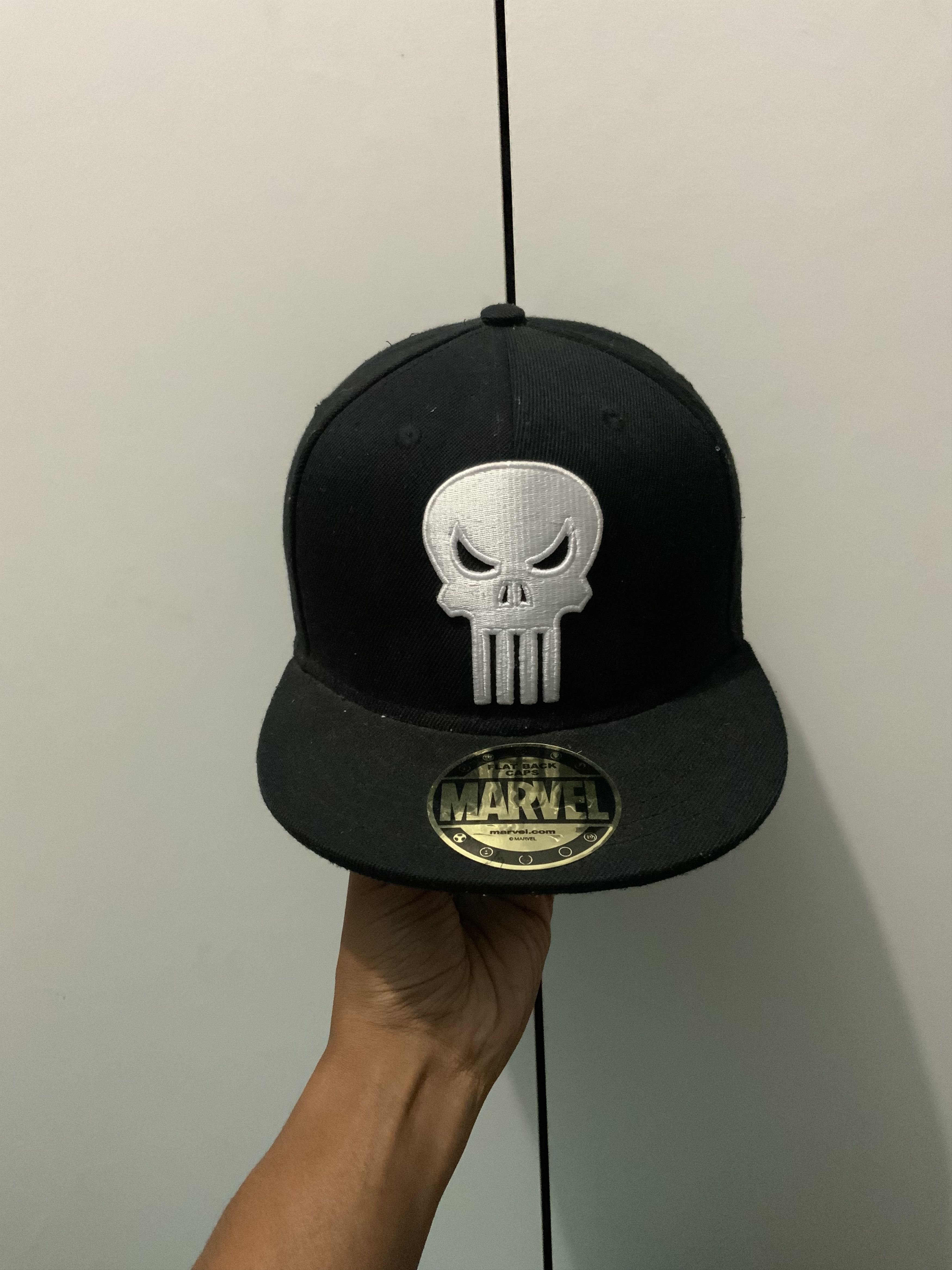 Japanese Brand Vintage The Punisher Marvel Comic Thrash Hat Size ONE SIZE - 2 Thumbnail