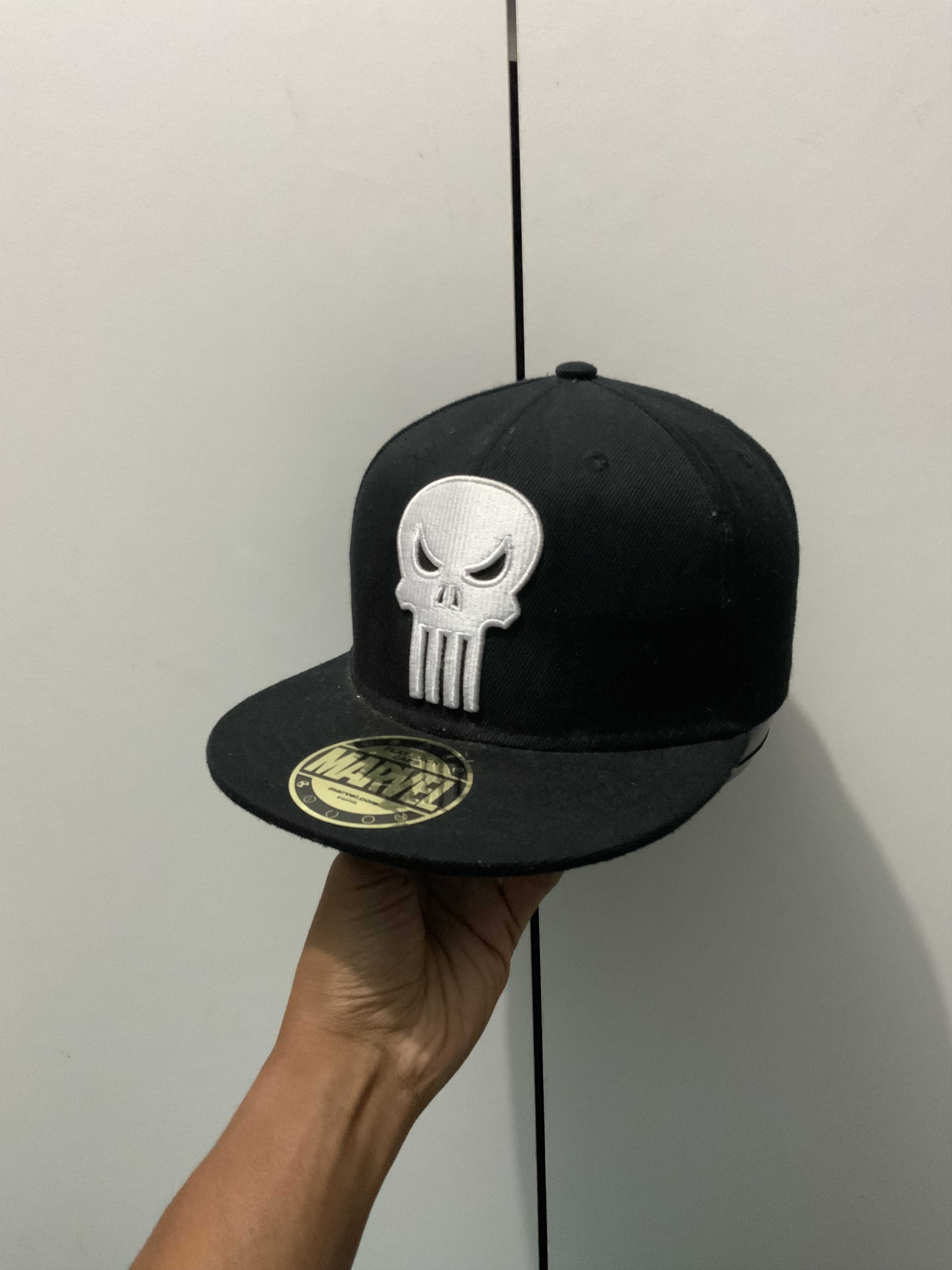 Japanese Brand Vintage The Punisher Marvel Comic Thrash Hat Size ONE SIZE - 1 Thumbnail
