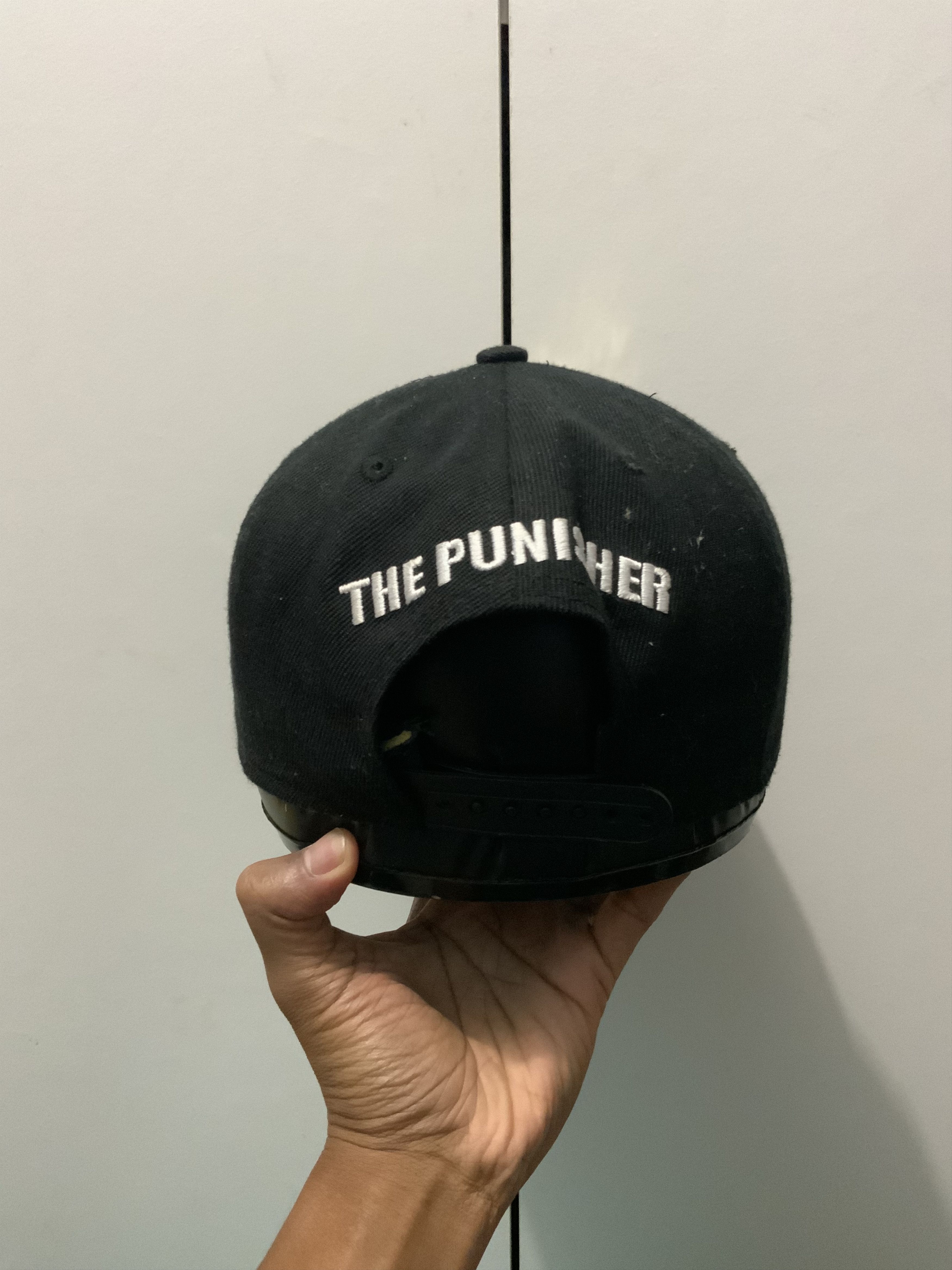 Japanese Brand Vintage The Punisher Marvel Comic Thrash Hat Size ONE SIZE - 4 Thumbnail