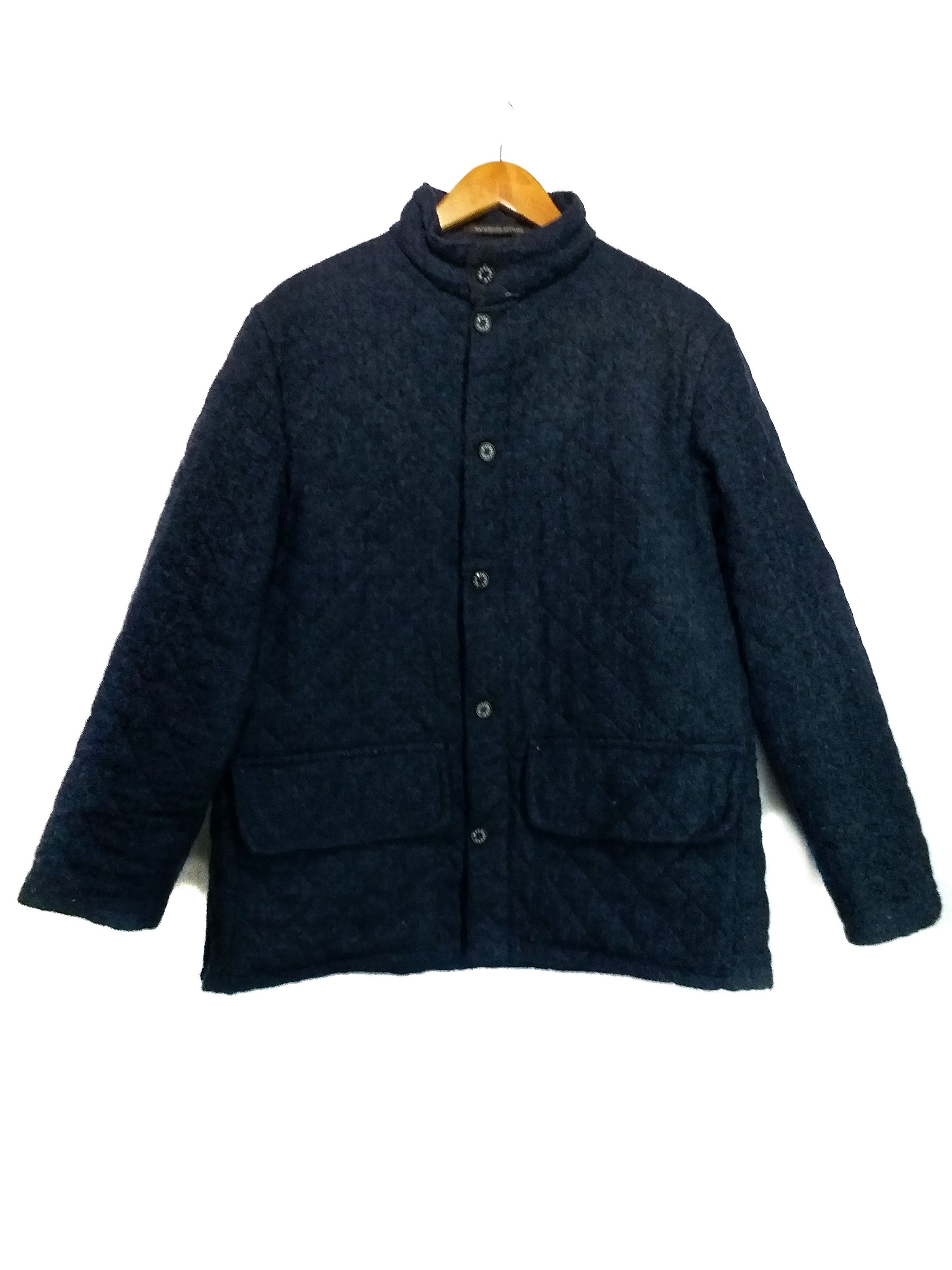 Mackintosh Mackintosh Black Quilted Jacket Full Button Size M Size US M / EU 48-50 / 2 - 1 Thumbnail