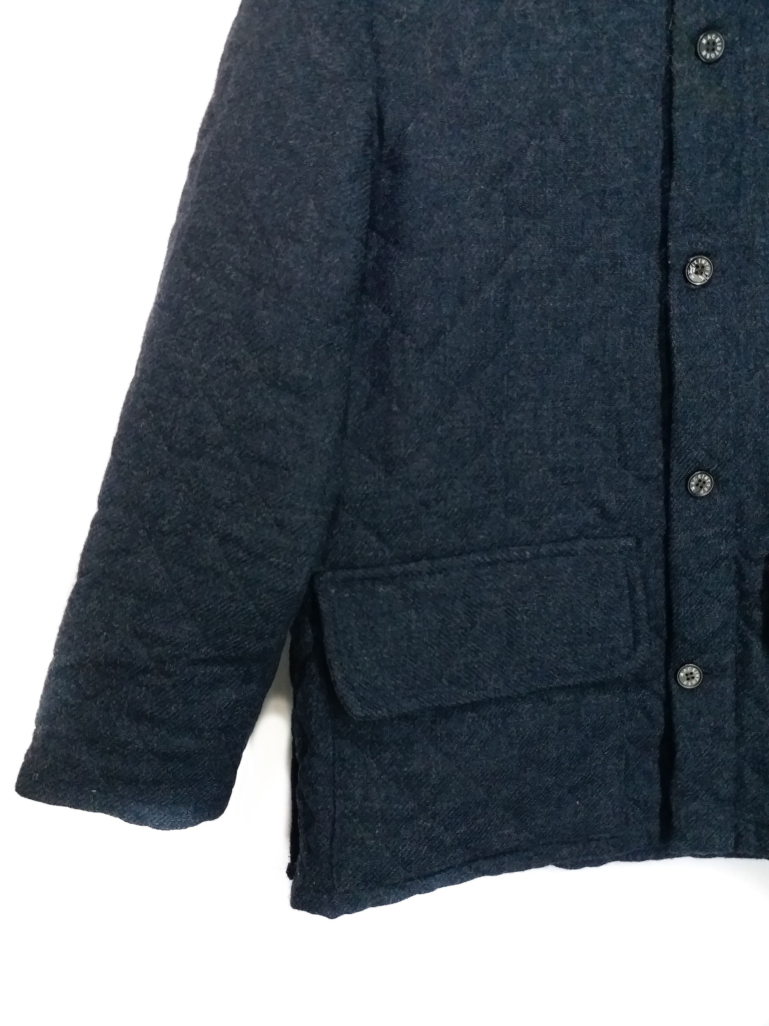 Mackintosh Mackintosh Black Quilted Jacket Full Button Size M Size US M / EU 48-50 / 2 - 3 Thumbnail