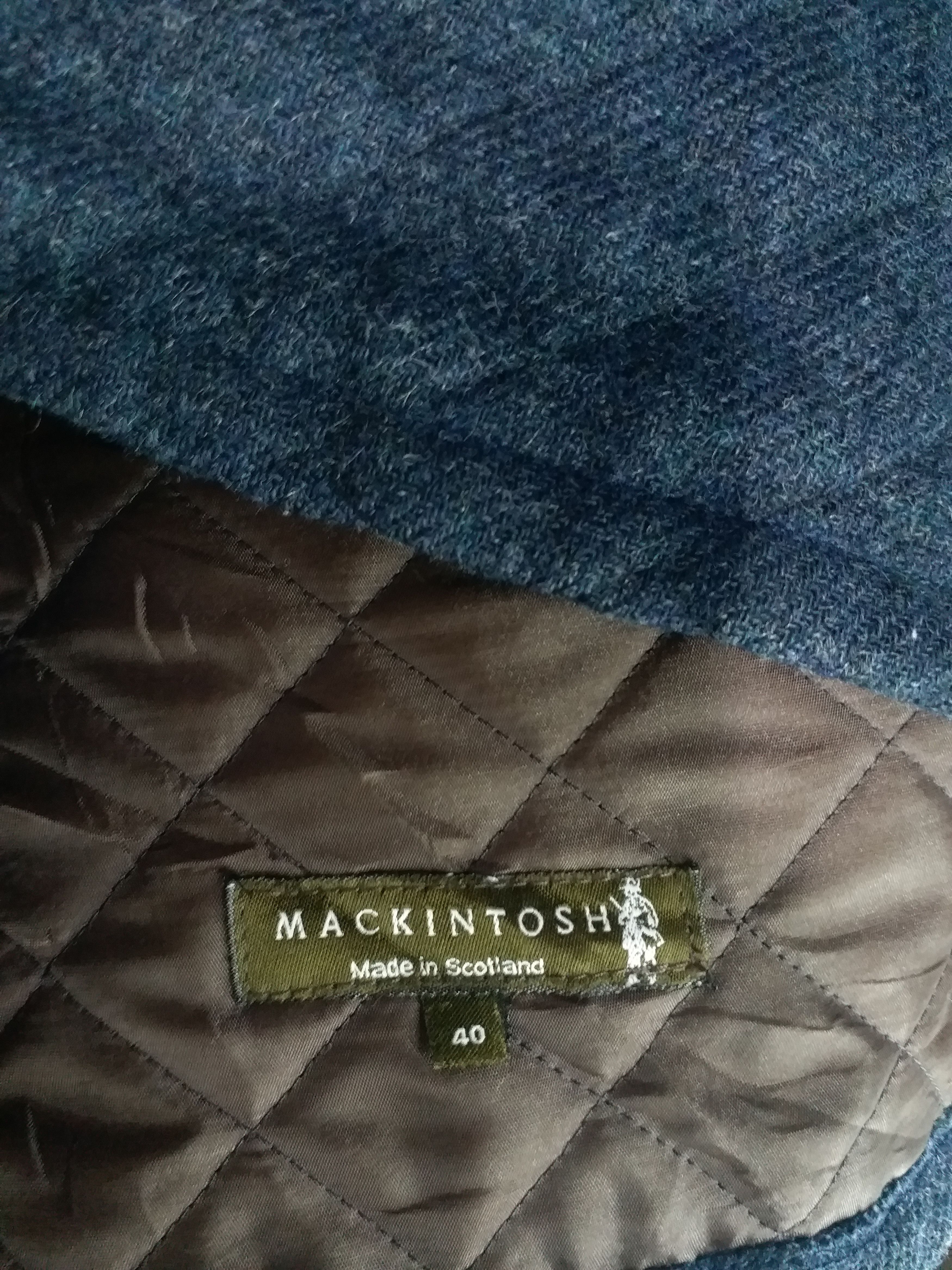 Mackintosh Mackintosh Black Quilted Jacket Full Button Size M Size US M / EU 48-50 / 2 - 4 Thumbnail