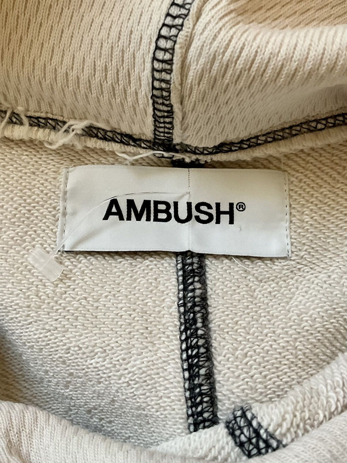 Ambush Design Ambush Raw Edge Hoodie Size US S / EU 44-46 / 1 - 12 Thumbnail