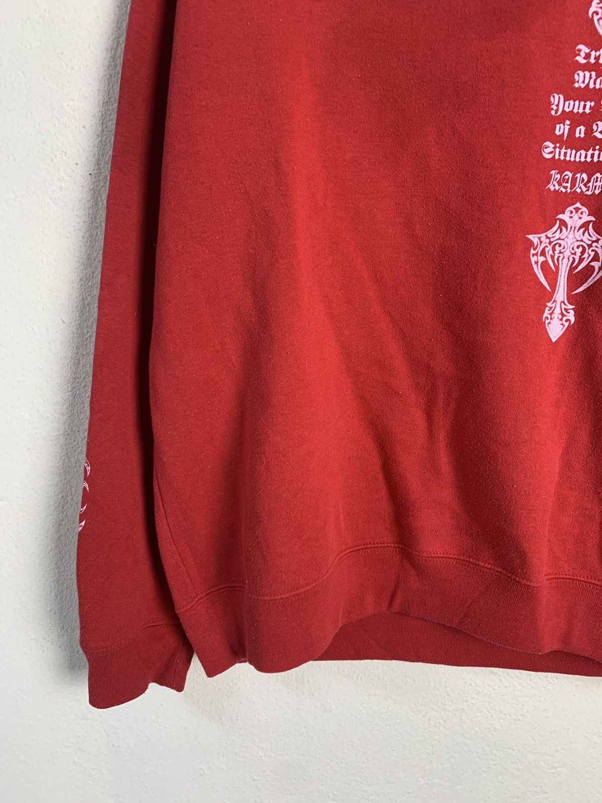 Japanese Brand Vintage Karma Sukajan Dragon Sweatshirt Size US L / EU 52-54 / 3 - 9 Thumbnail