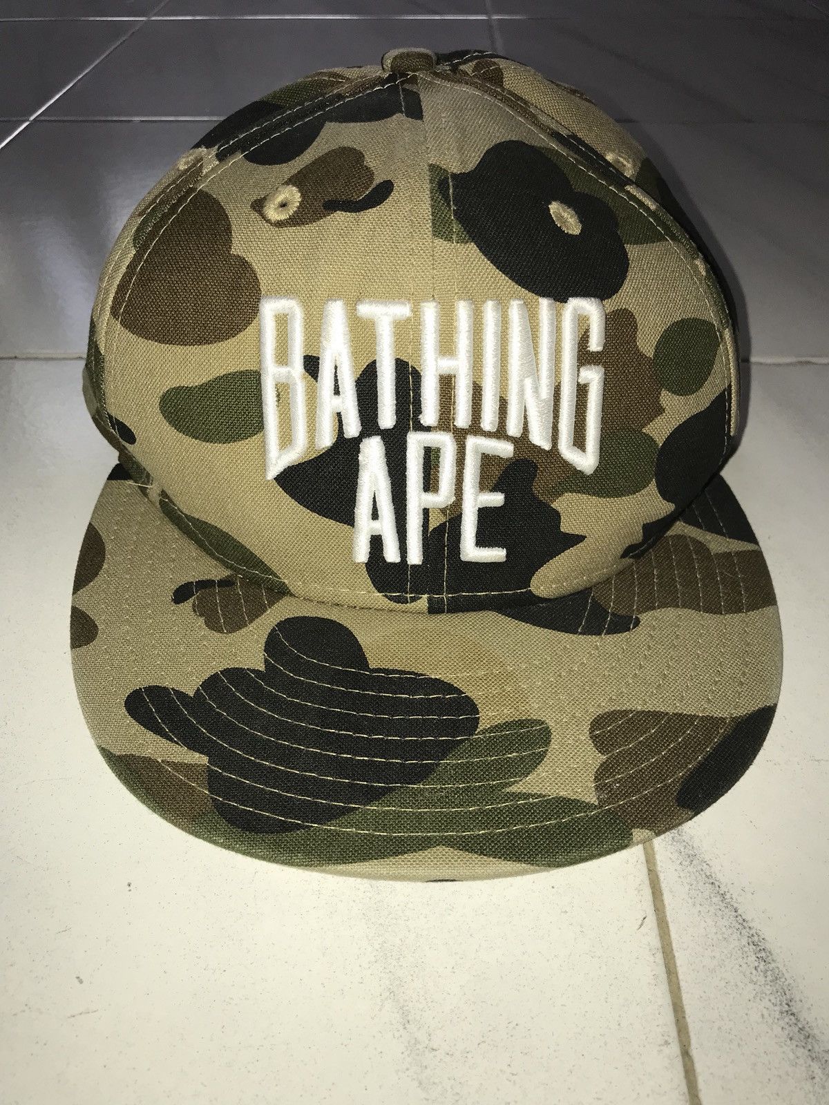 Bape New Era Fitted Hat | Grailed