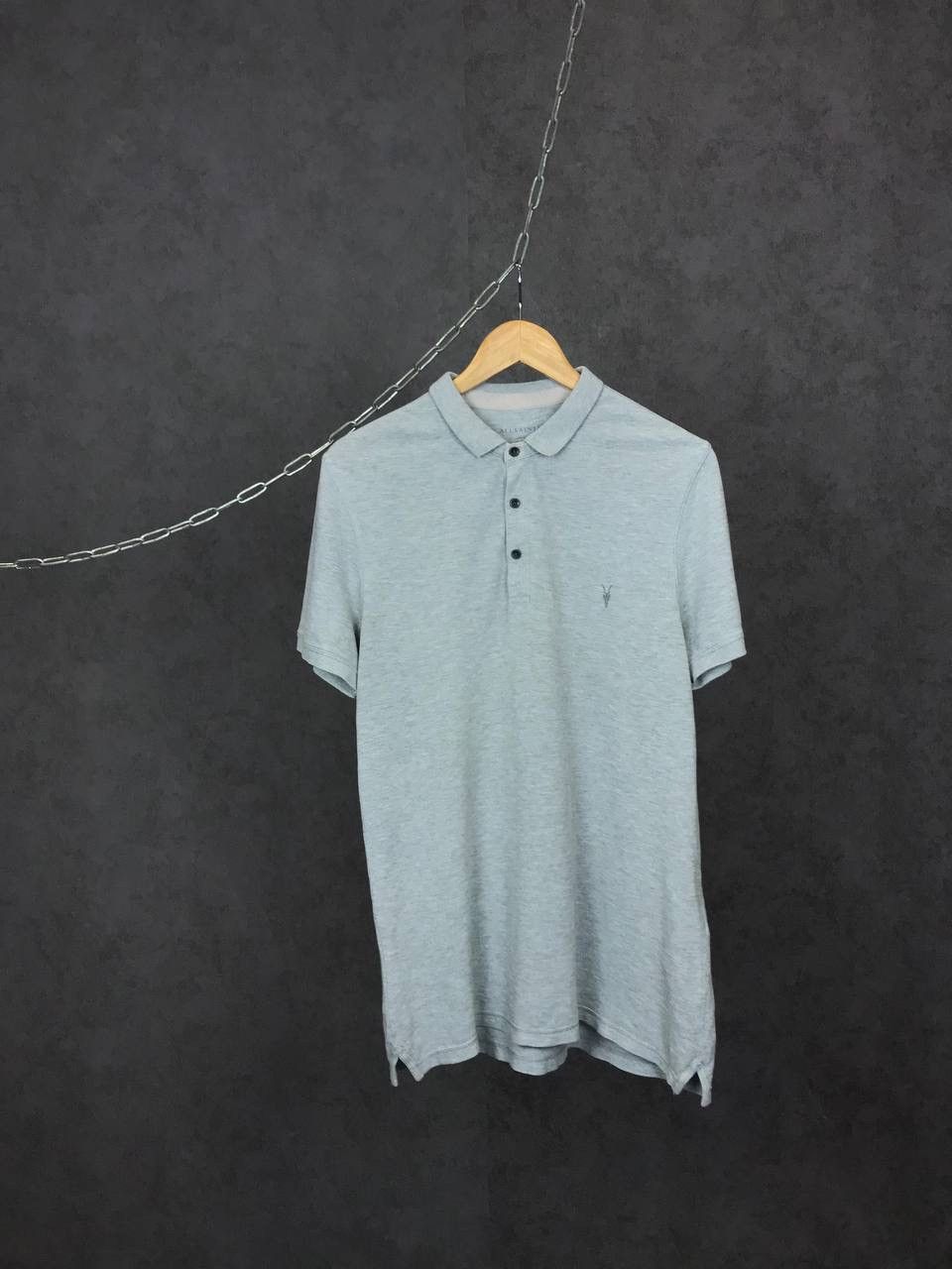 Allsaints Allsaints luxury streetwear polo tee Size US L / EU 52-54 / 3 - 1 Thumbnail