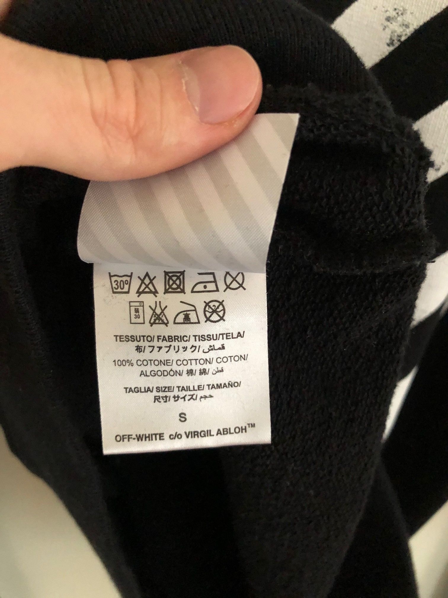 Off-White Off-White Diagonals Crewneck Size US S / EU 44-46 / 1 - 6 Thumbnail