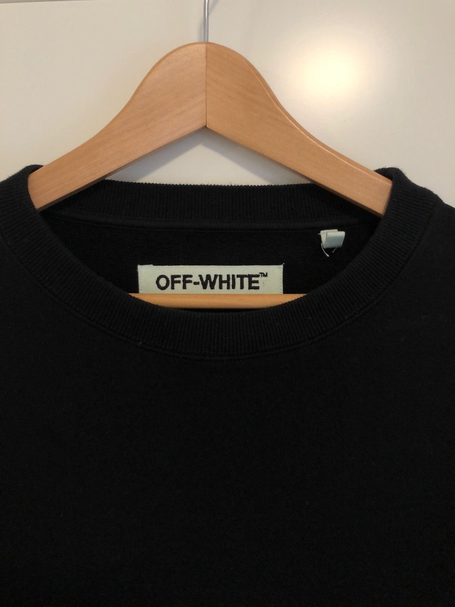Off-White Off-White Diagonals Crewneck Size US S / EU 44-46 / 1 - 3 Thumbnail