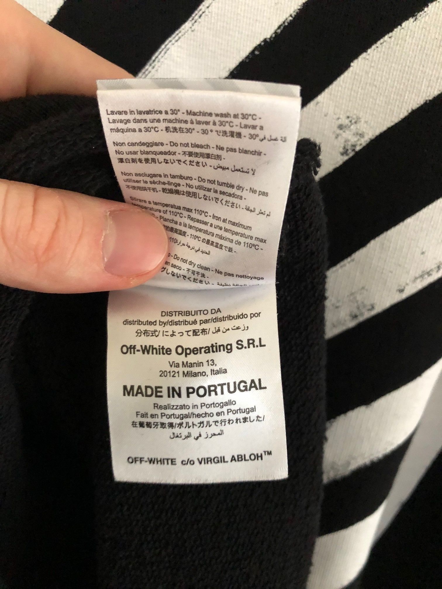 Off-White Off-White Diagonals Crewneck Size US S / EU 44-46 / 1 - 7 Thumbnail