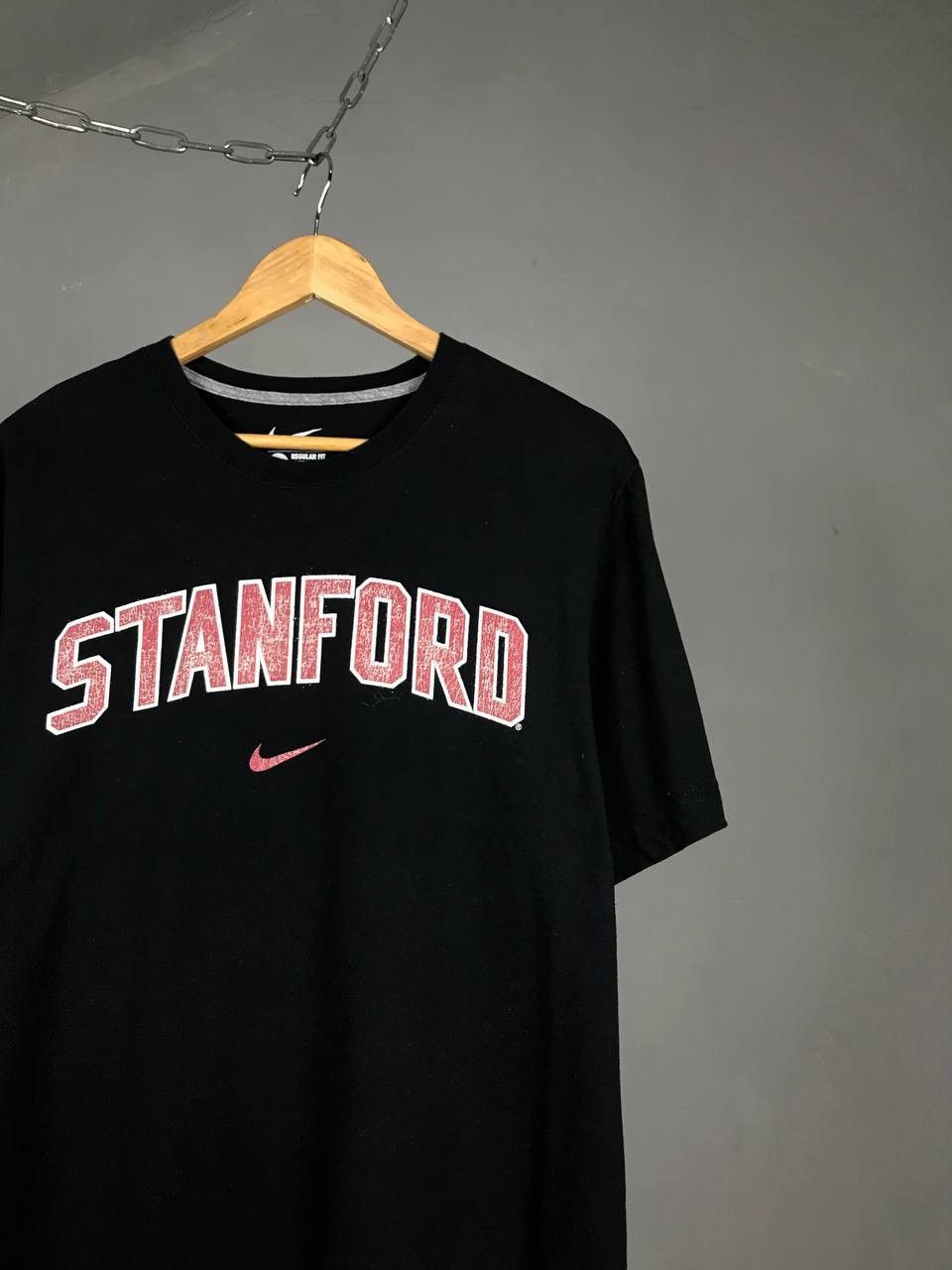 Nike × Vintage Nike swoosh streetwear vintage center logo tee Size US L / EU 52-54 / 3 - 2 Thumbnail