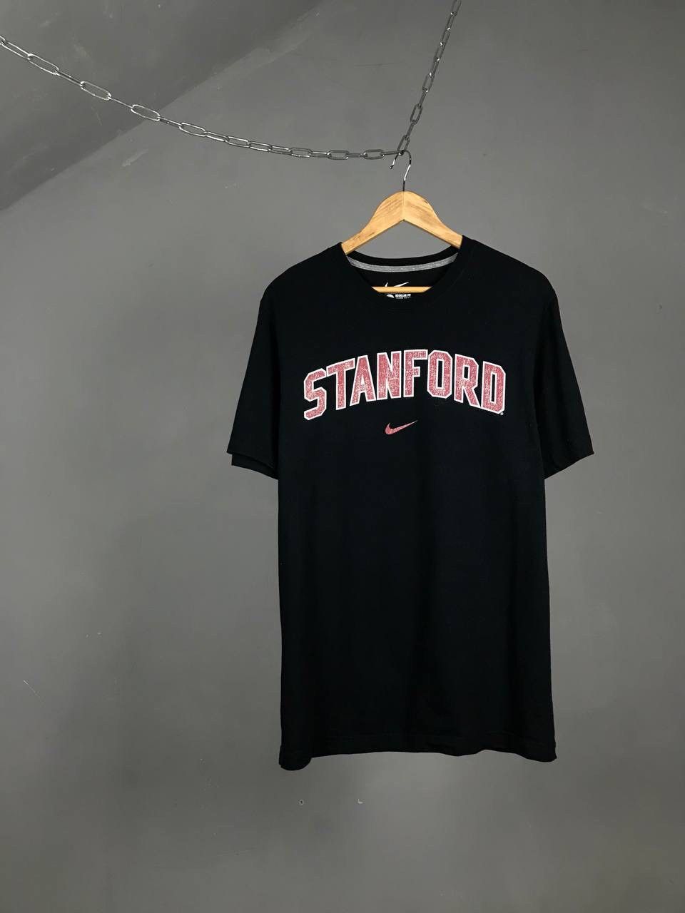 Nike × Vintage Nike swoosh streetwear vintage center logo tee Size US L / EU 52-54 / 3 - 1 Thumbnail