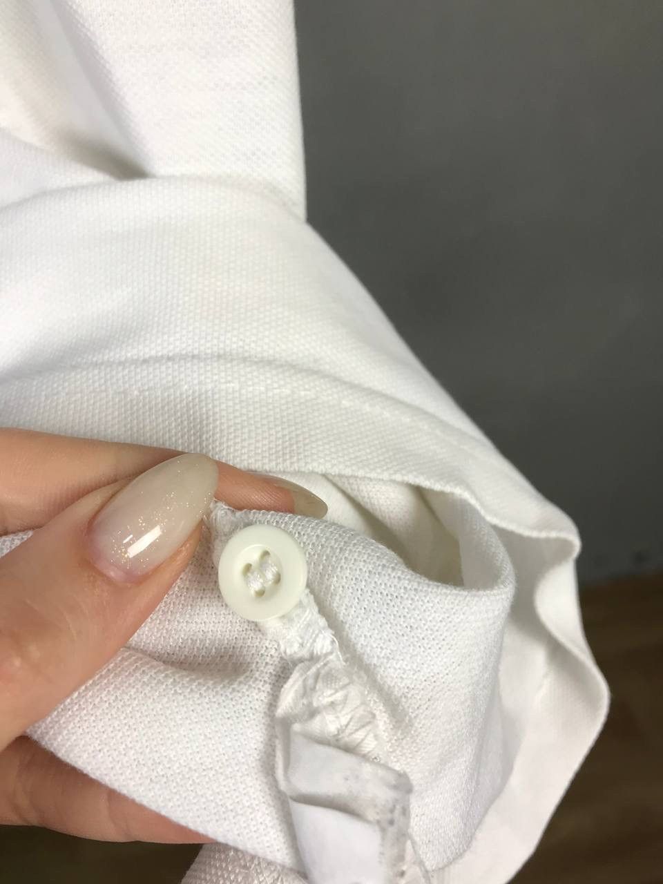 Nike × Vintage Nike swoosh streetwear vintage white polo tee Size US XXL / EU 58 / 5 - 6 Thumbnail