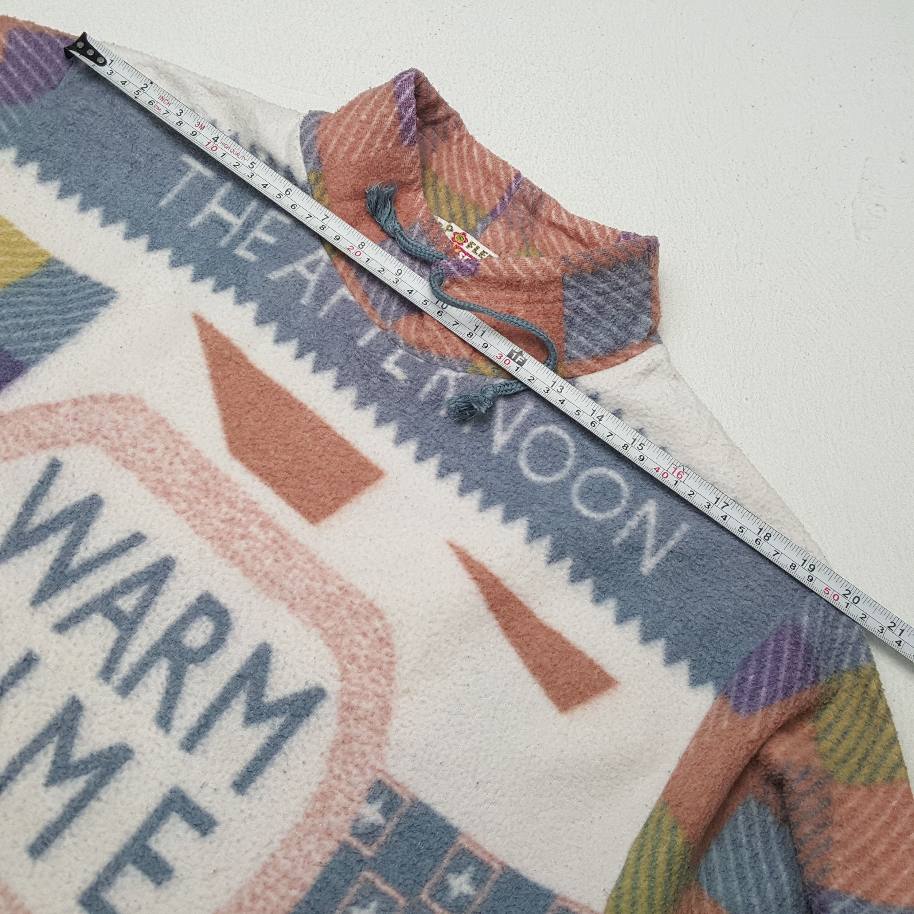 Vintage THE AFTERNOON WARM TIME Art Style Vintage Fleece Sweaters Size US M / EU 48-50 / 2 - 5 Thumbnail