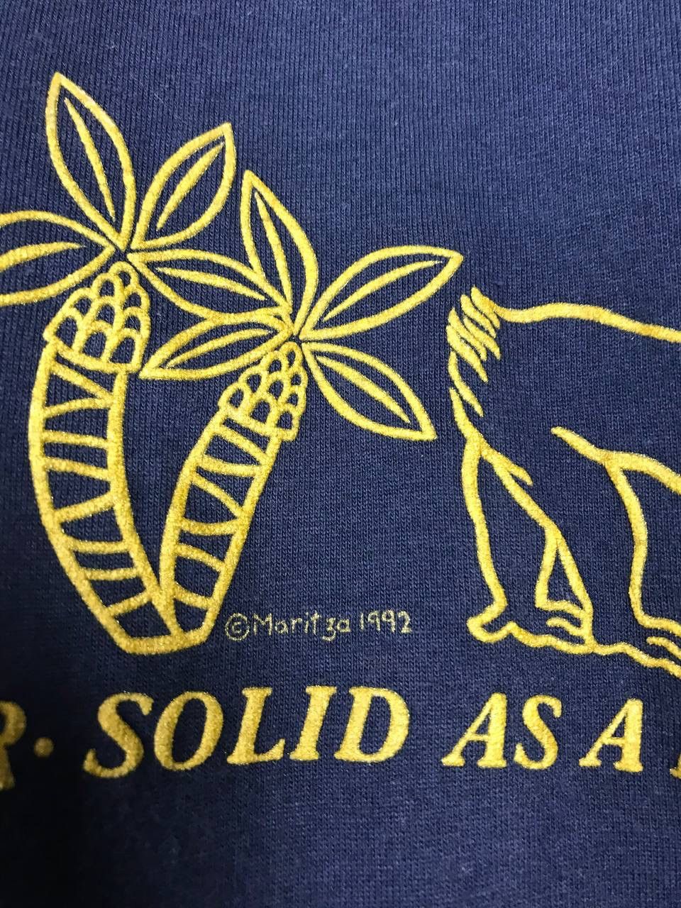 Vintage American vintage 1992 Animal monkey tee Size US XL / EU 56 / 4 - 3 Thumbnail