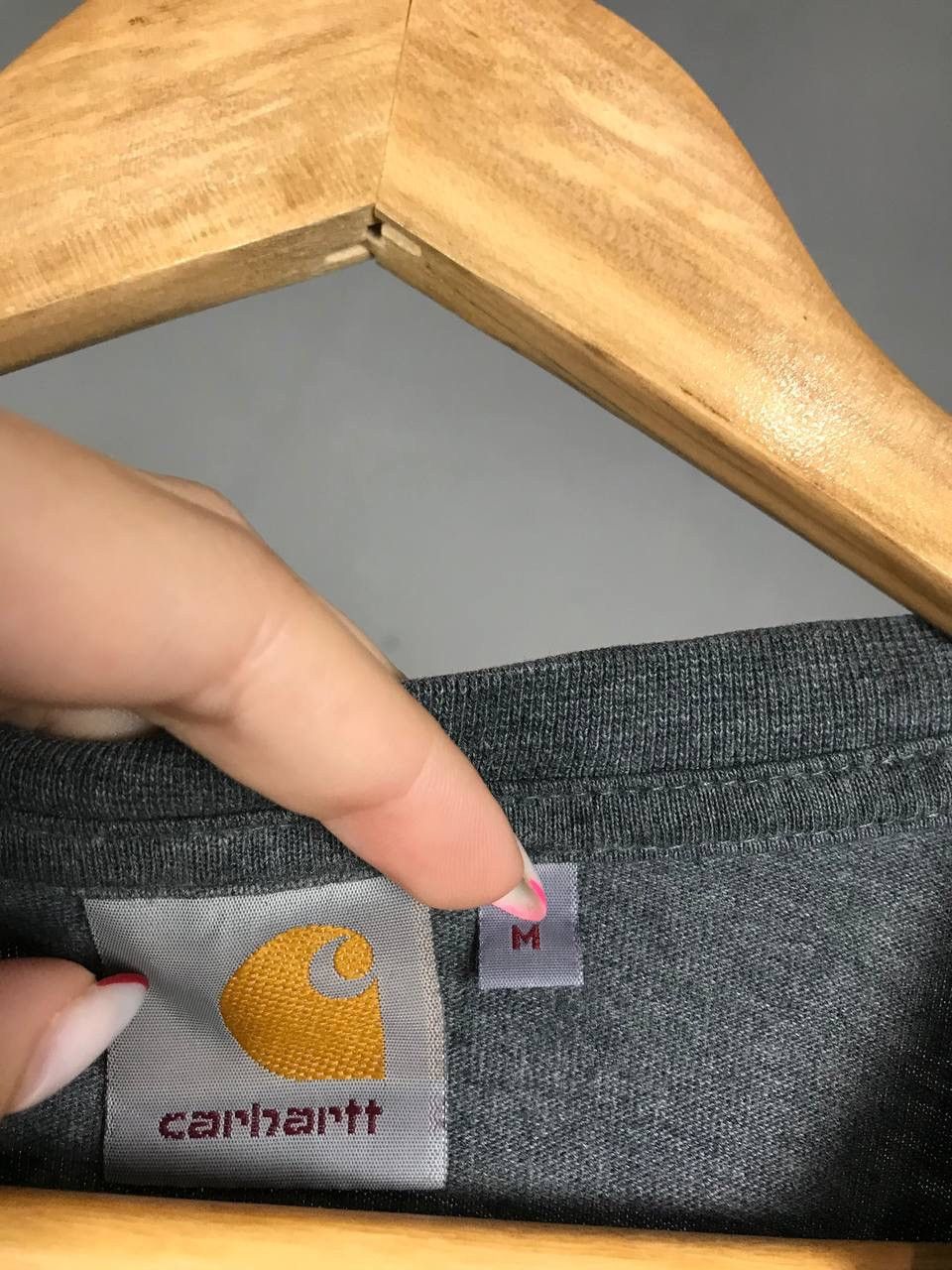 Carhartt × Vintage Carhartt vintage streetwear gray tee Size US M / EU 48-50 / 2 - 4 Thumbnail