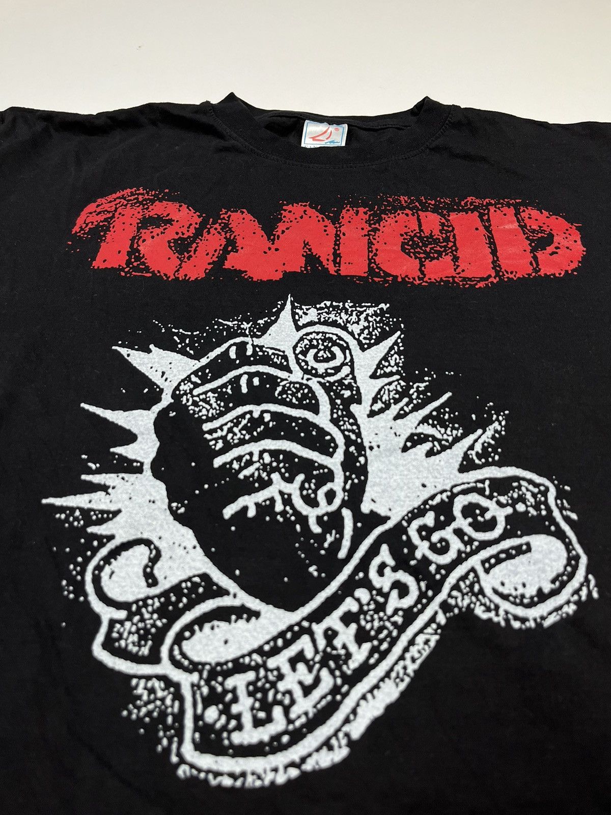 Band Tees Vintage Rancid Let's Go Punk T-shirt NOFX Ska Size US L / EU 52-54 / 3 - 4 Thumbnail