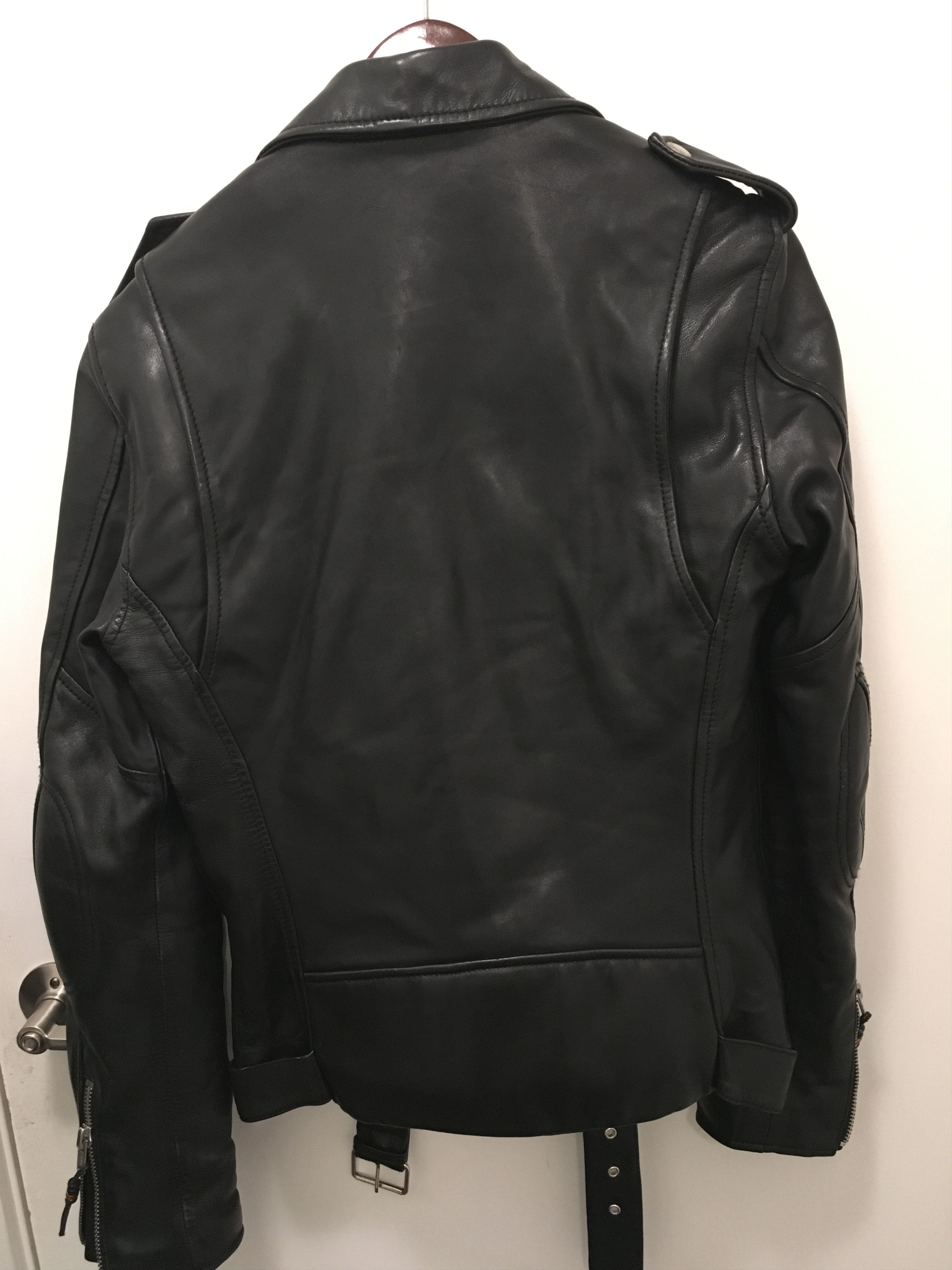 Blk Dnm Blk Dnm 5 Leather Moto Jacket size small Size US S / EU 44-46 / 1 - 2 Thumbnail