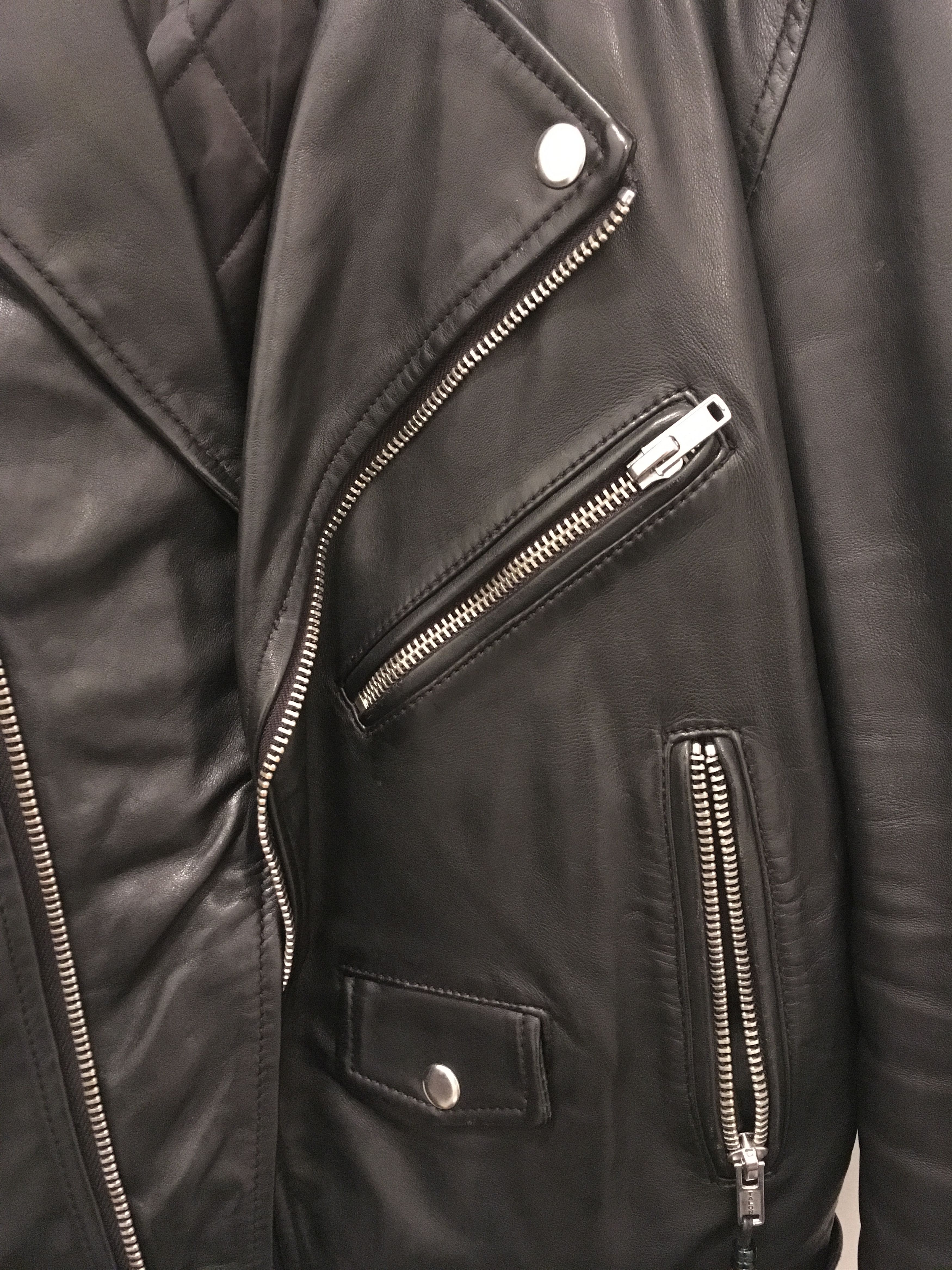 Blk Dnm Blk Dnm 5 Leather Moto Jacket size small Size US S / EU 44-46 / 1 - 5 Thumbnail