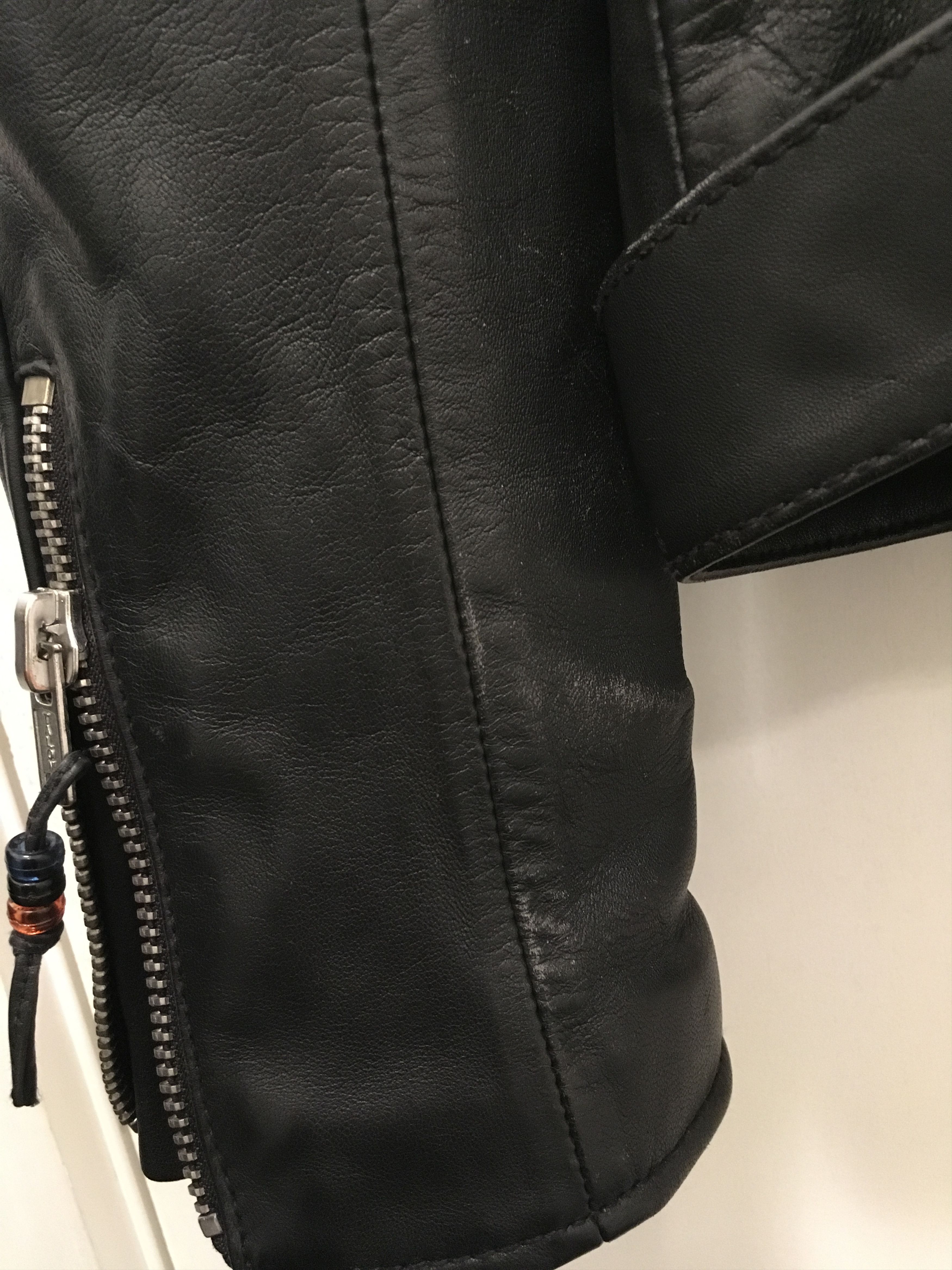 Blk Dnm Blk Dnm 5 Leather Moto Jacket size small Size US S / EU 44-46 / 1 - 3 Thumbnail