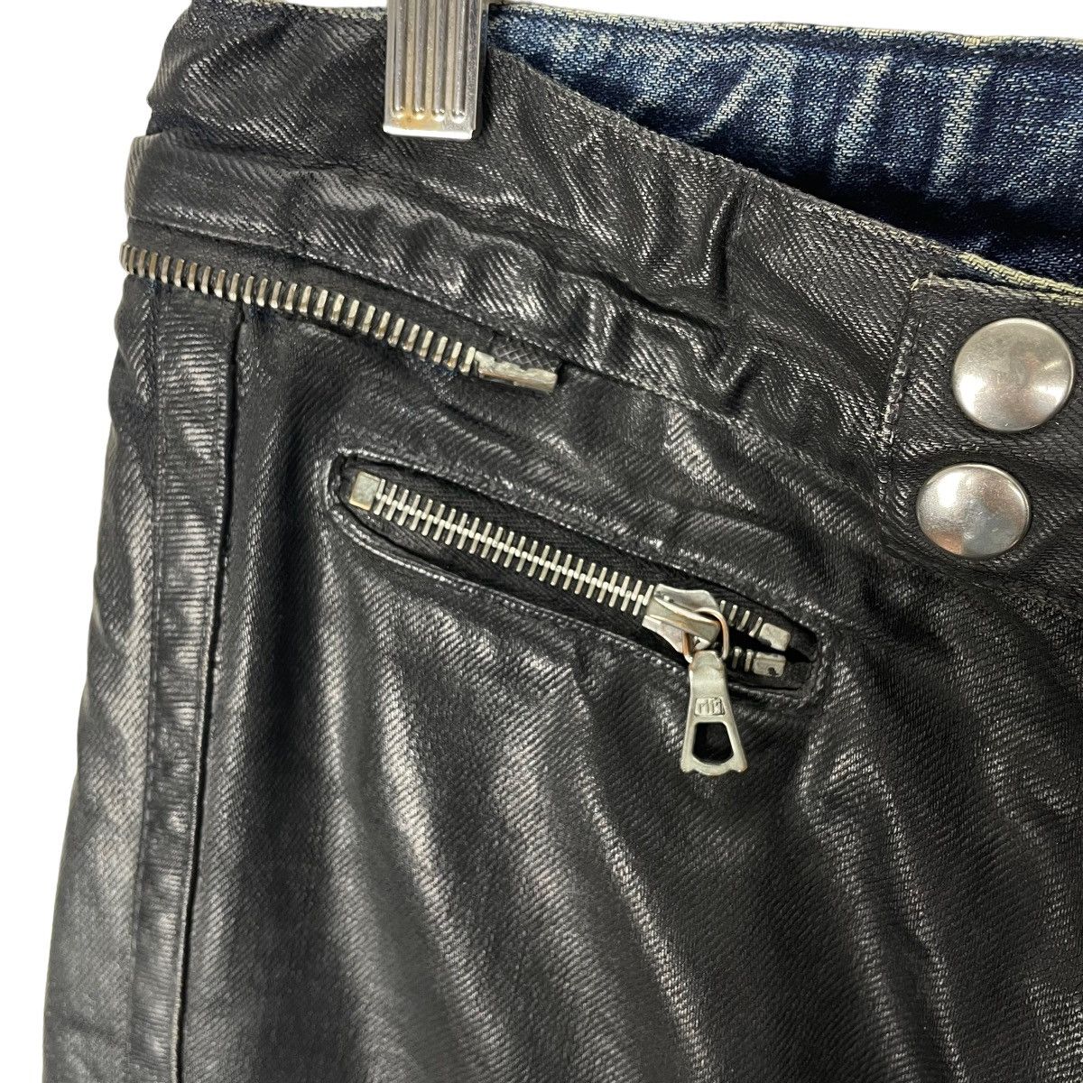 Dries Van Noten 🔥SUPER WOW DRIES VAN NOTEN BIKERS PANTS Size US 30 / EU 46 - 4 Thumbnail