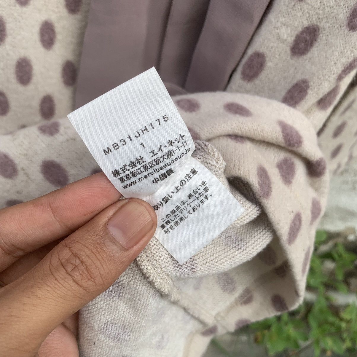Issey Miyake × mercibeaucoup 🔥STEALS🔥MERCIBEAUCOUP POLKADOT PATTERN ISSEY MIYAKE BLOUSE Size L / US 10 / IT 46 - 10 Thumbnail
