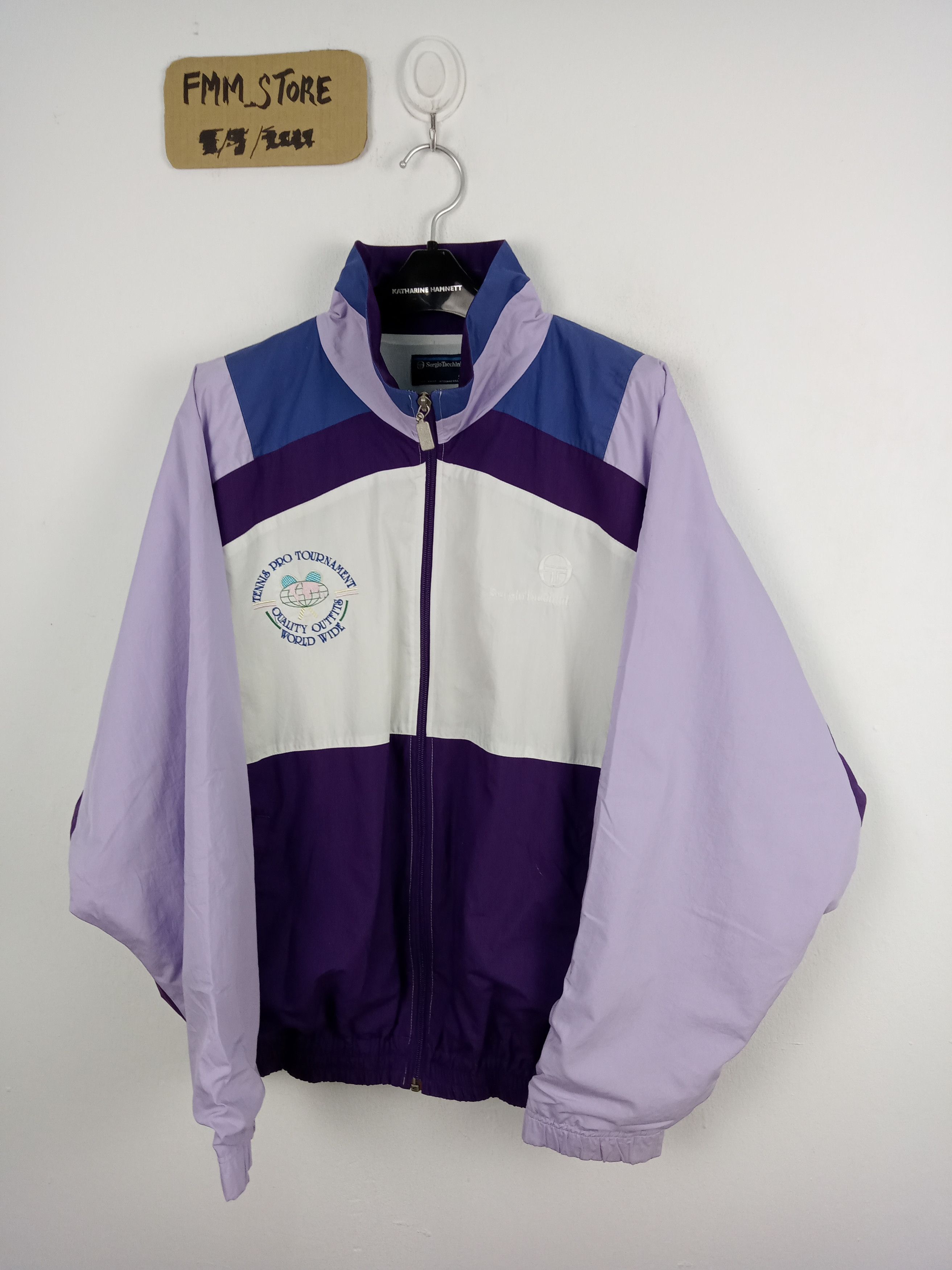 Sergio Tacchini × Vintage Vintage Sergio Tacchini Jacket Size US L / EU 52-54 / 3 - 1 Thumbnail