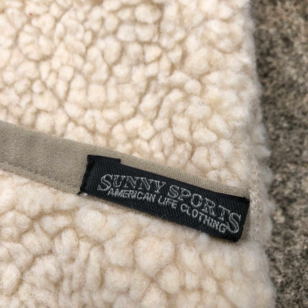 Japanese Brand × Sunny Sports Rare Vintage Sunny Sports Full Zipper Sherpa Winter Jacket Size US L / EU 52-54 / 3 - 9 Thumbnail