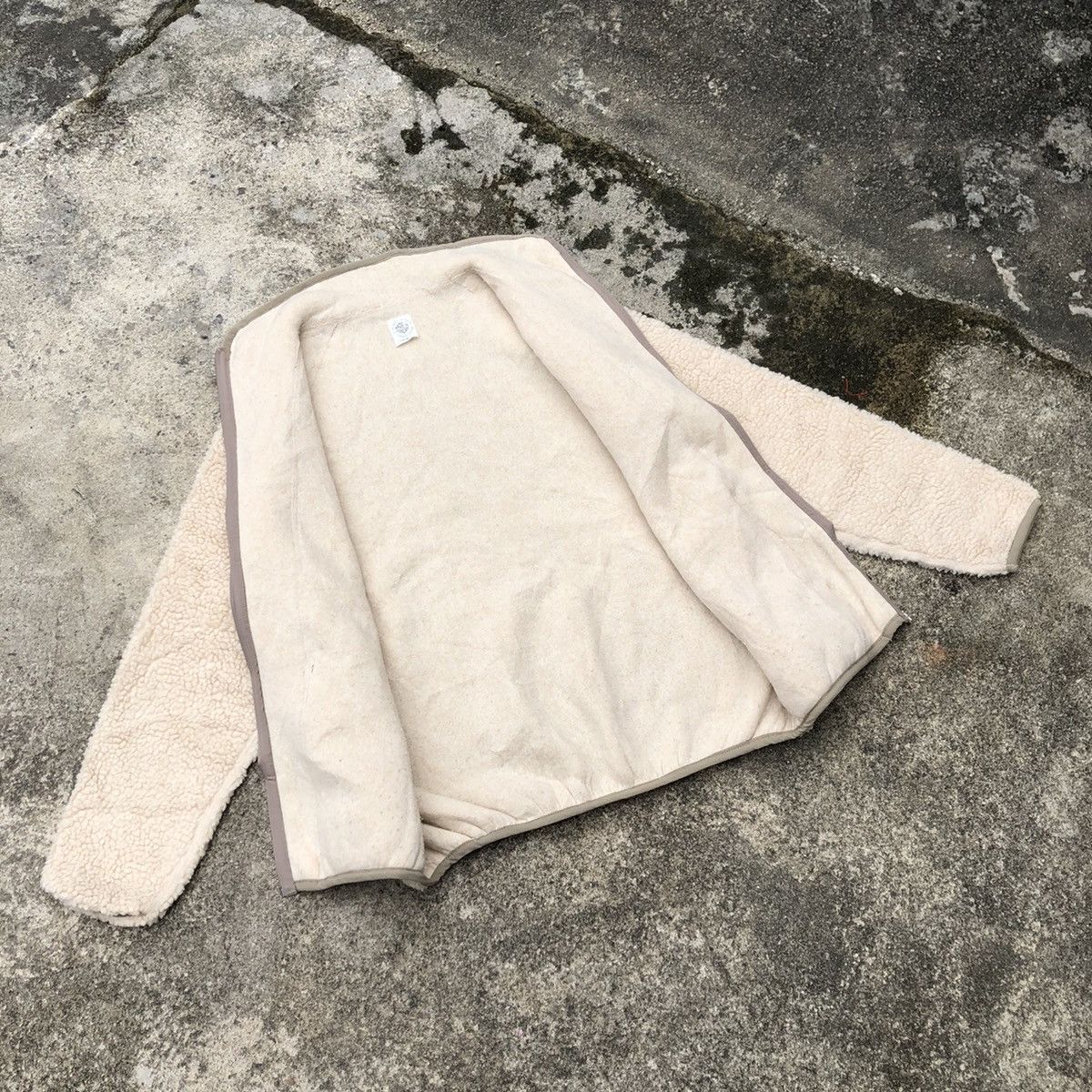 Japanese Brand × Sunny Sports Rare Vintage Sunny Sports Full Zipper Sherpa Winter Jacket Size US L / EU 52-54 / 3 - 11 Thumbnail