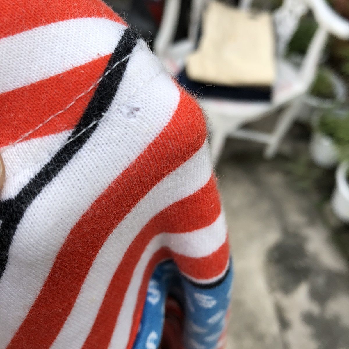 Japanese Brand × Joyrich Rare Vintage Joyrich Art USA Flag Draw String Jogger Pants Size US 34 / EU 50 - 10 Thumbnail