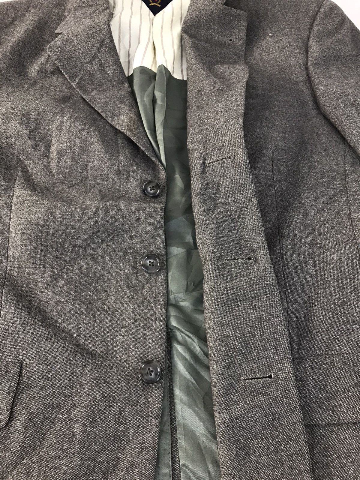Tommy Hilfiger × Vintage Tommy Hilfiger Blazer Coat Jacket Button Designer Brand Size 44R - 5 Thumbnail