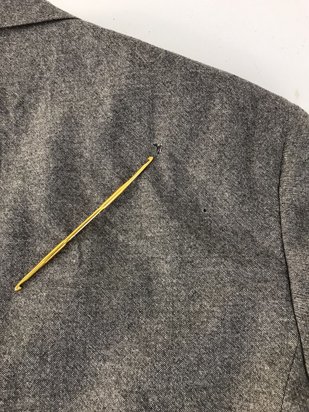 Tommy Hilfiger × Vintage Tommy Hilfiger Blazer Coat Jacket Button Designer Brand Size 44R - 15 Thumbnail