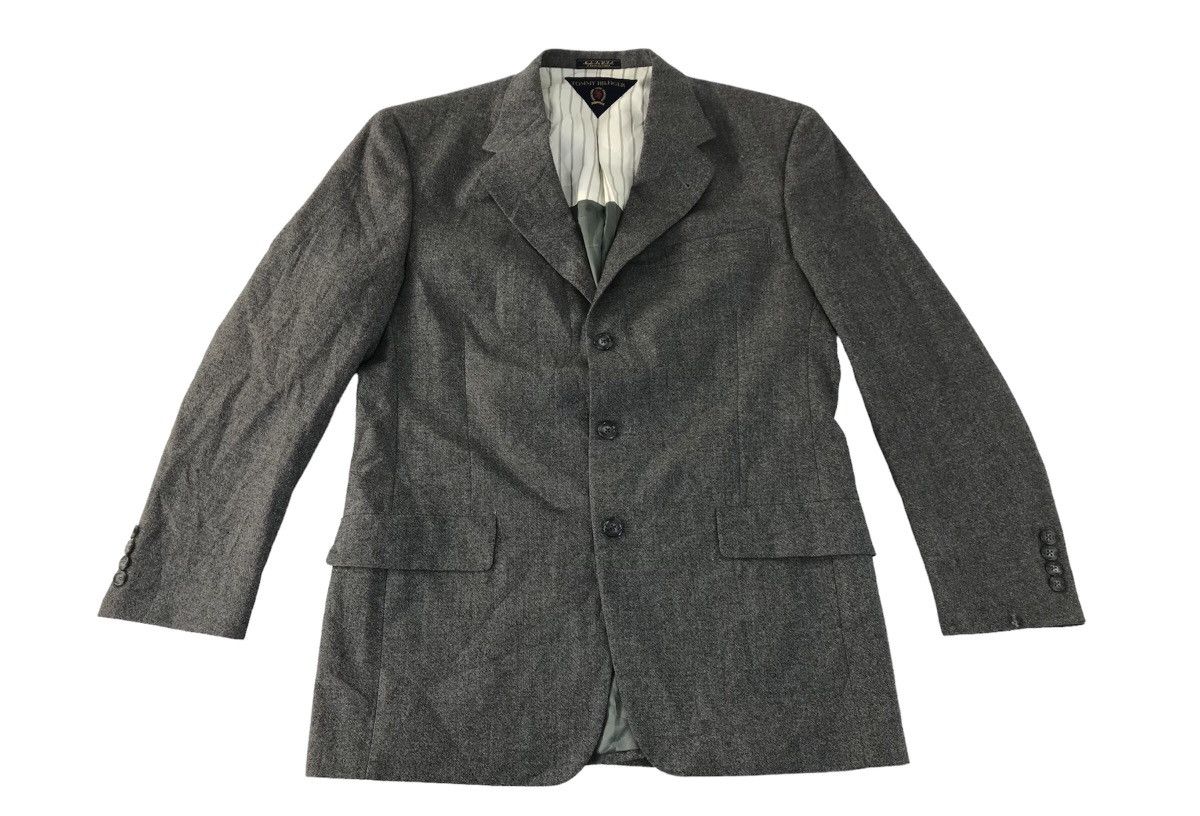 Tommy Hilfiger × Vintage Tommy Hilfiger Blazer Coat Jacket Button Designer Brand Size 44R - 1 Thumbnail