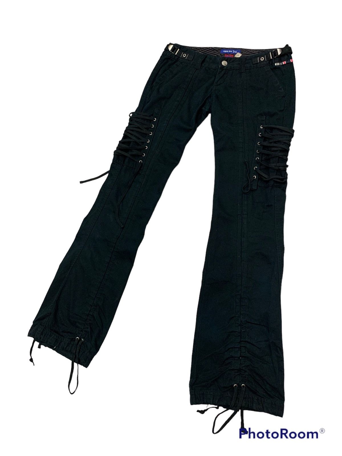 Triple 5 Soul Triple Five Soul cargos pant tactical bondage drawstring Size 30" / US 8 / IT 44 - 1 Thumbnail
