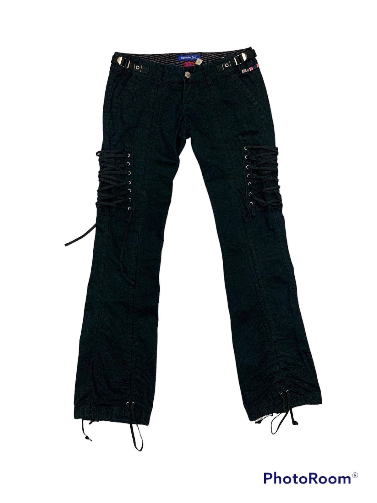 Triple 5 Soul Triple Five Soul cargos pant tactical bondage drawstring Size 30" / US 8 / IT 44 - 2 Thumbnail