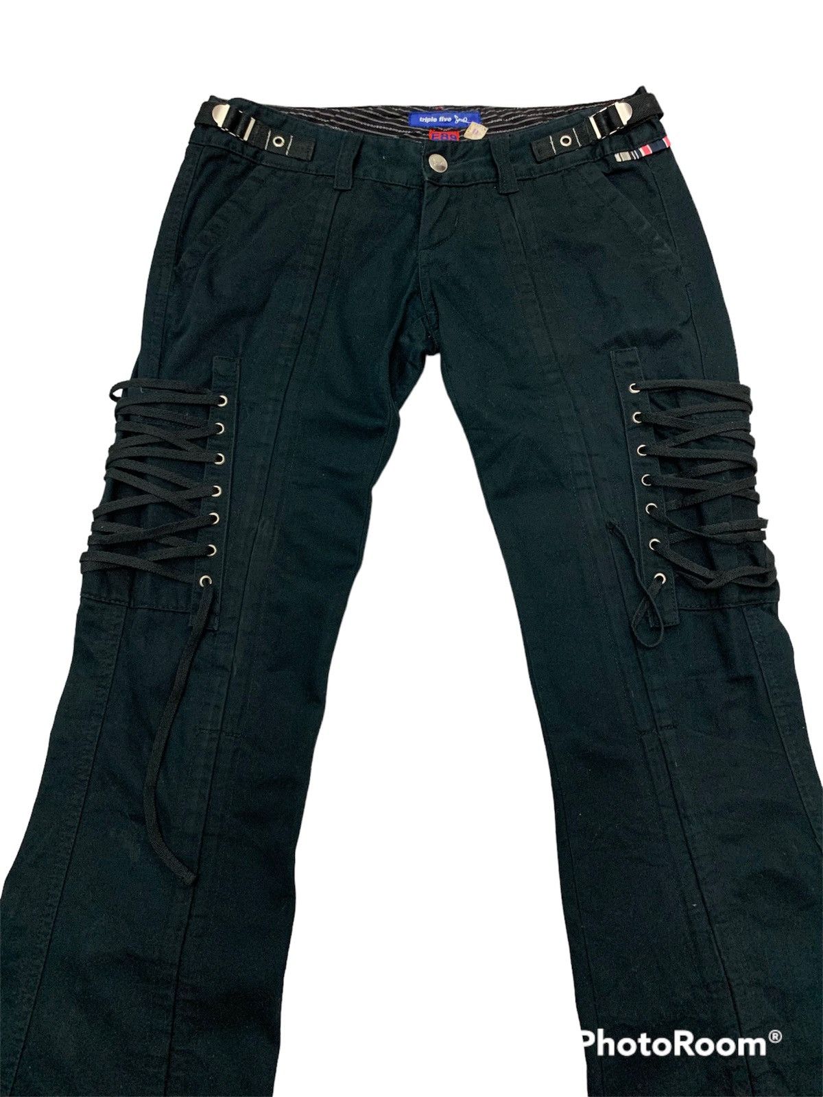 Triple 5 Soul Triple Five Soul cargos pant tactical bondage drawstring Size 30" / US 8 / IT 44 - 5 Thumbnail