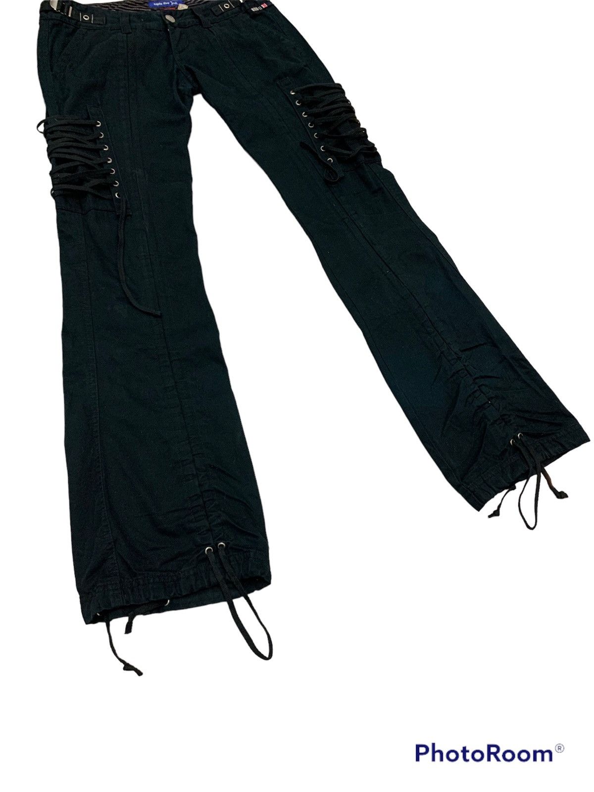 Triple 5 Soul Triple Five Soul cargos pant tactical bondage drawstring Size 30" / US 8 / IT 44 - 4 Thumbnail