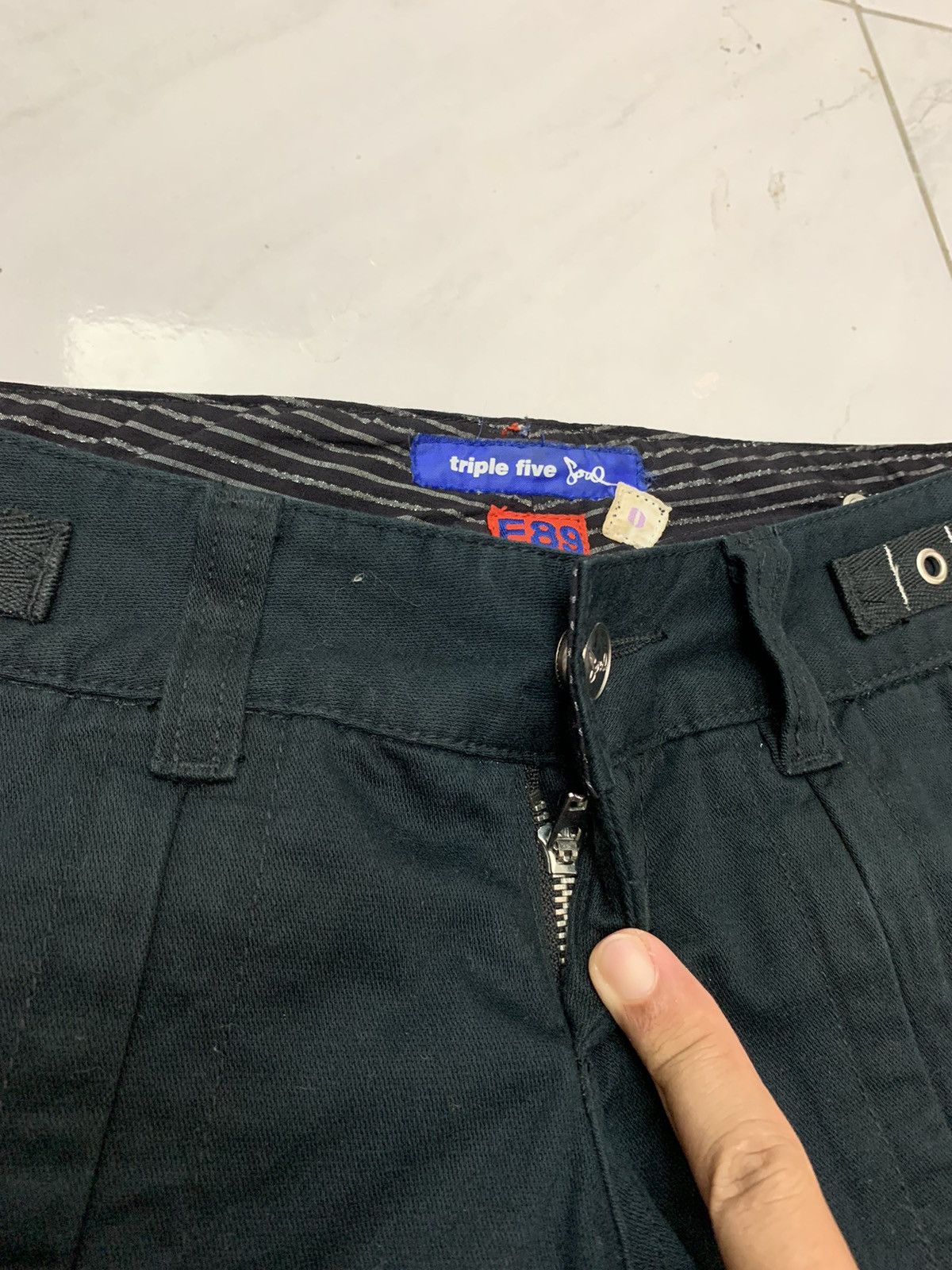 Triple 5 Soul Triple Five Soul cargos pant tactical bondage drawstring Size 30" / US 8 / IT 44 - 13 Thumbnail