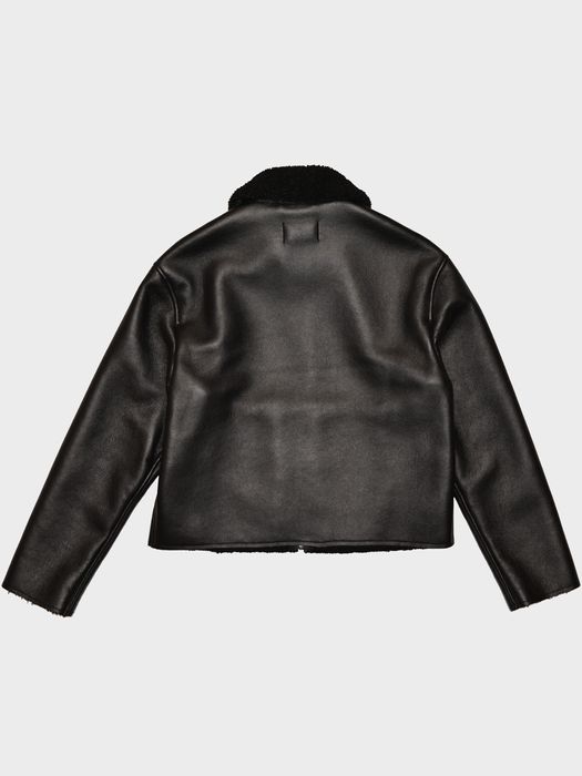 Gosha Rubchinskiy Rassvet 7 (2020) - Faux leather shearling jacket