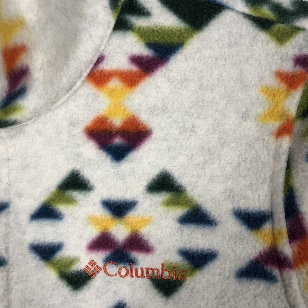 Columbia × Vintage Rare Vintage Columbia Native Aztec Winter Fleece Jacket Size US S / EU 44-46 / 1 - 5 Thumbnail