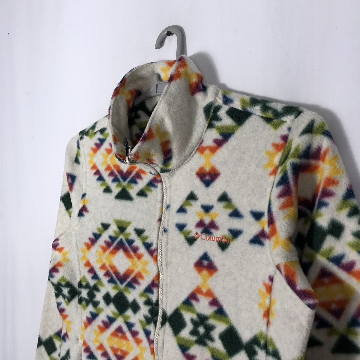 Columbia × Vintage Rare Vintage Columbia Native Aztec Winter Fleece Jacket Size US S / EU 44-46 / 1 - 6 Thumbnail