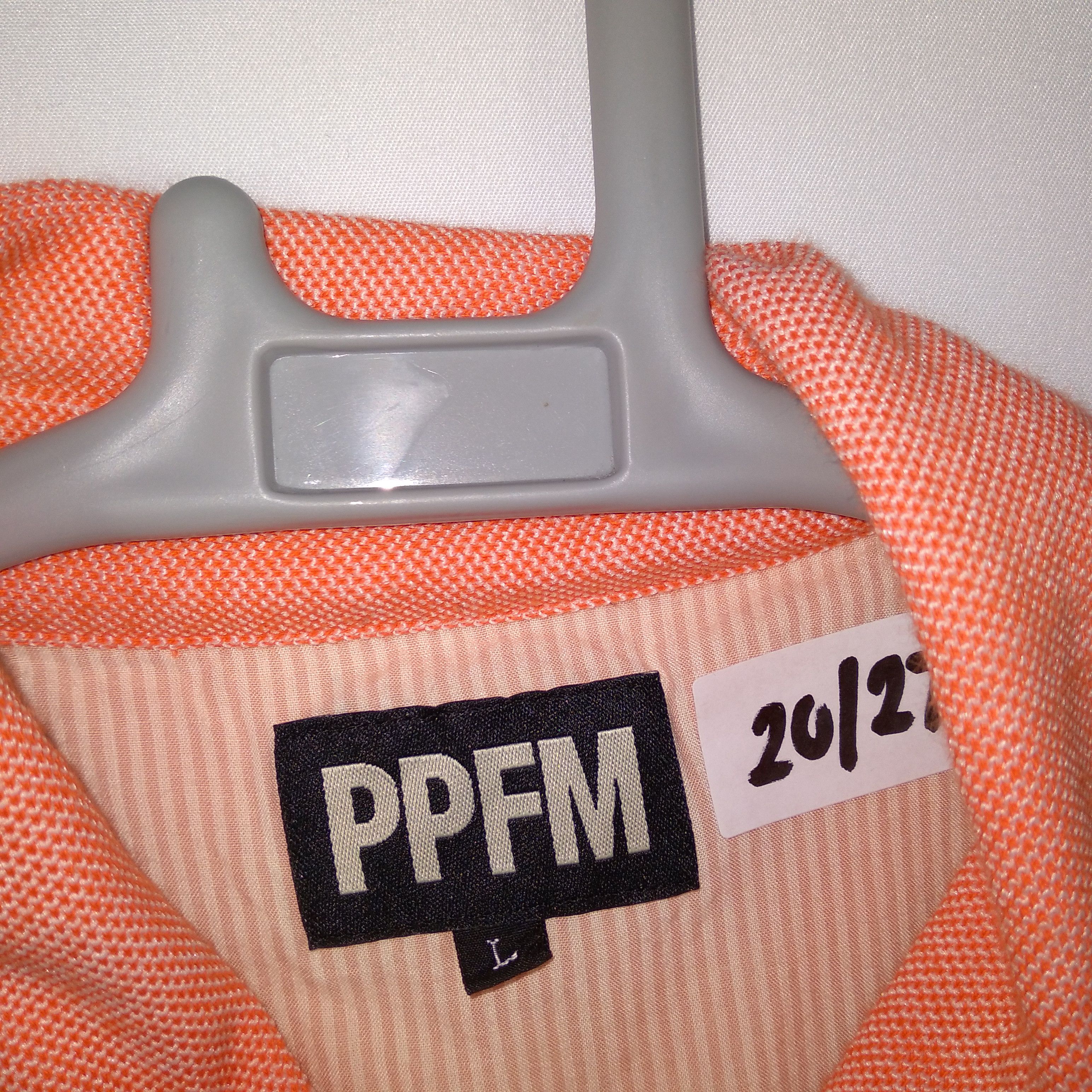 Japanese Brand × PPFM × Vintage Vintage Japanese Brand PPFM Punk Sleeves Polo Shirts Size US M / EU 48-50 / 2 - 8 Thumbnail