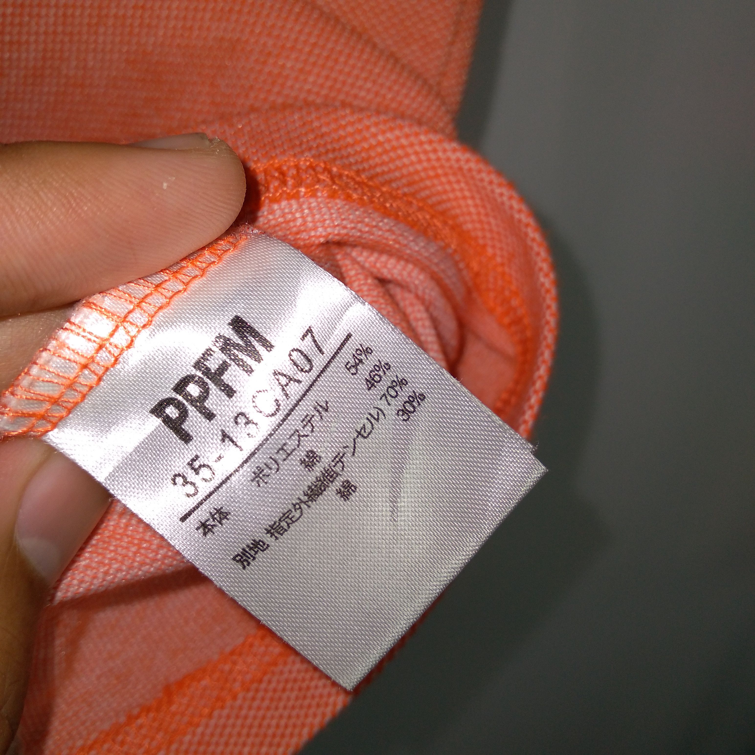 Japanese Brand × PPFM × Vintage Vintage Japanese Brand PPFM Punk Sleeves Polo Shirts Size US M / EU 48-50 / 2 - 7 Thumbnail