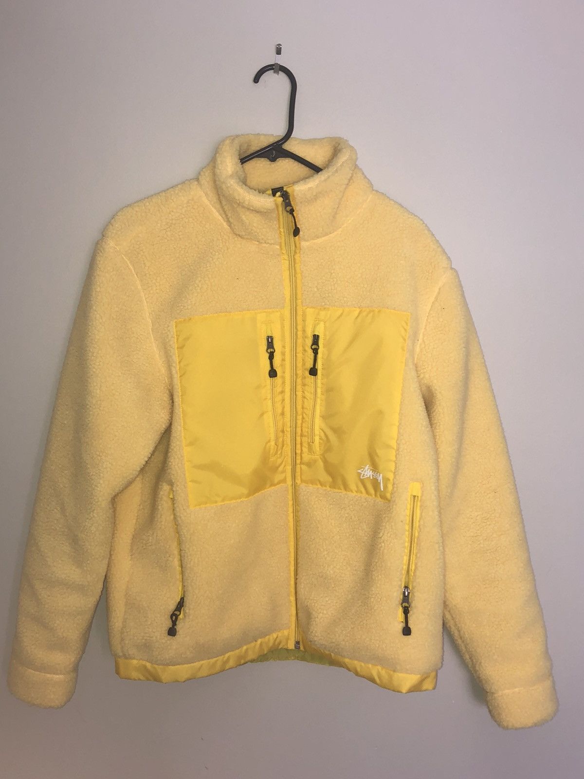 image of Goretex x Stussy Gore Windstopper in Yellow, Men's (Size Small)