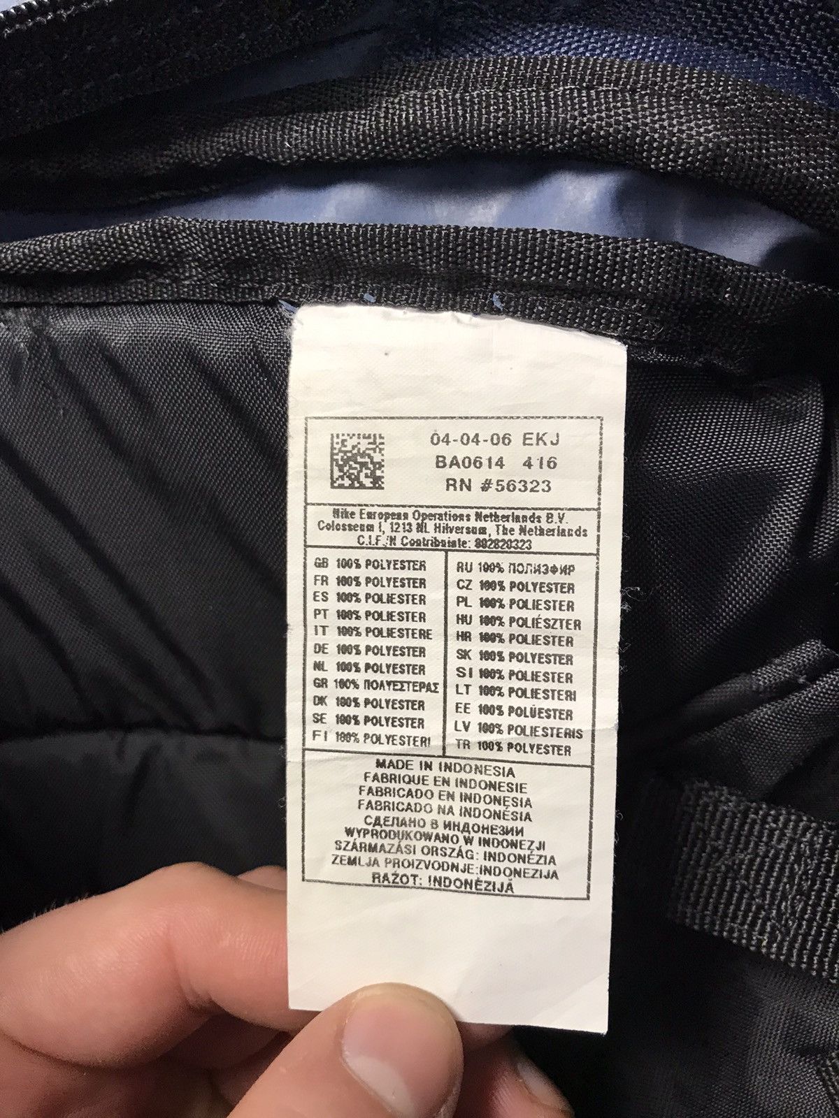 Nike × Vintage Nike vintage Y2K backpack Size ONE SIZE - 10 Thumbnail