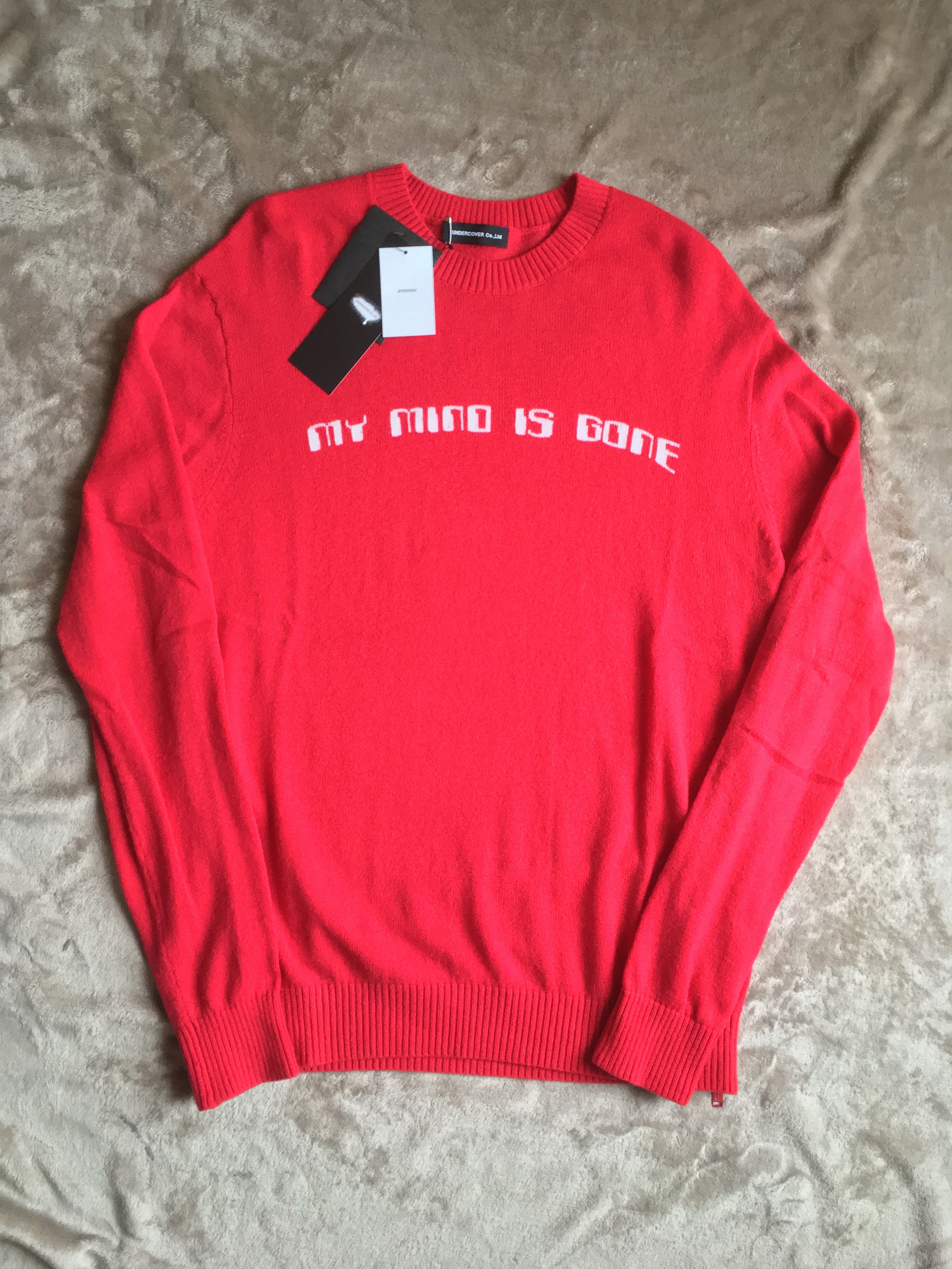 Undercover undercover "MY MIND IS GONE" sweatshirt Size US M / EU 48-50 / 2 - 1 Thumbnail