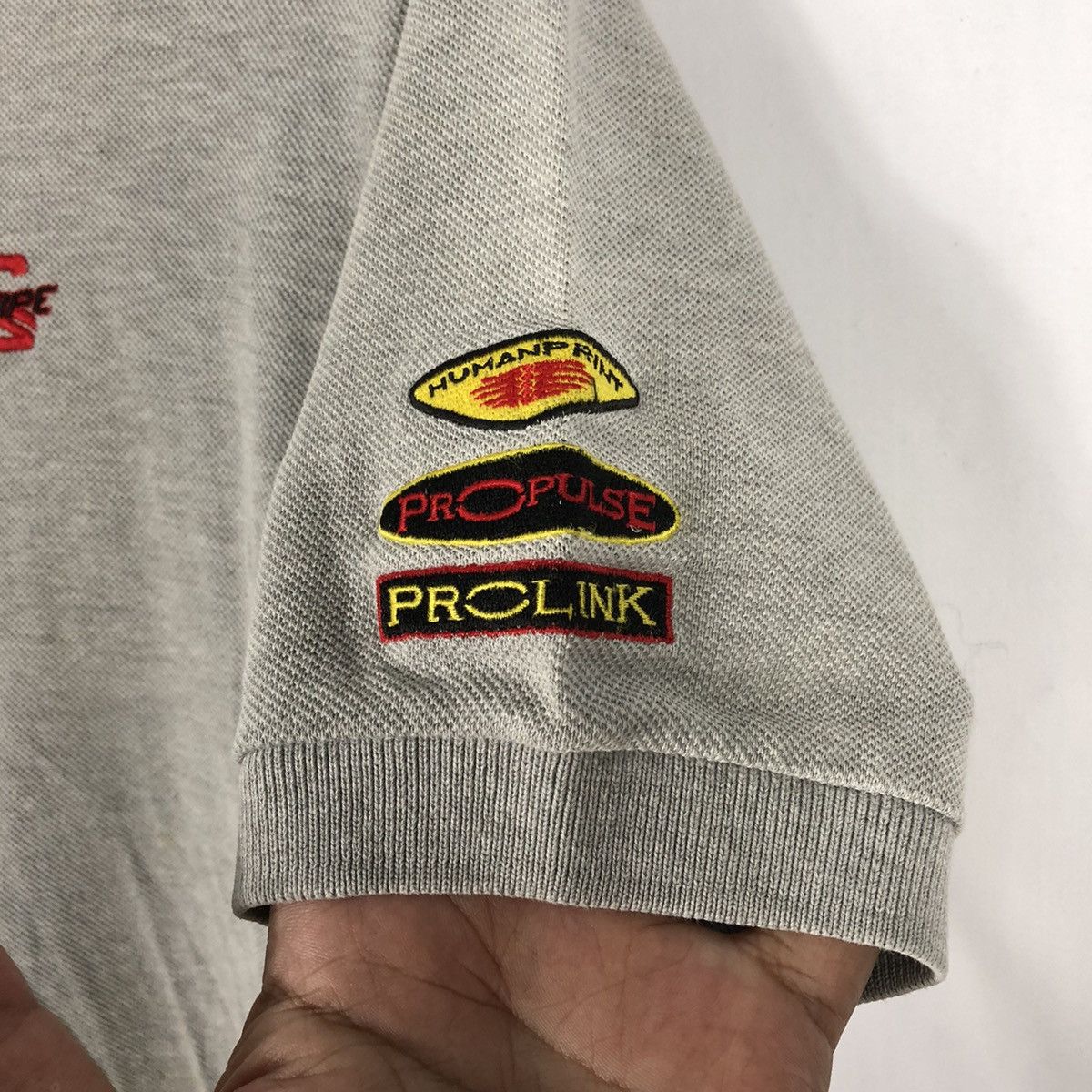 Japanese Brand × Salomon × Vintage Rare Vintage Salomon Multiple Logo Patches Equipe Polo Shirt Size US M / EU 48-50 / 2 - 10 Thumbnail