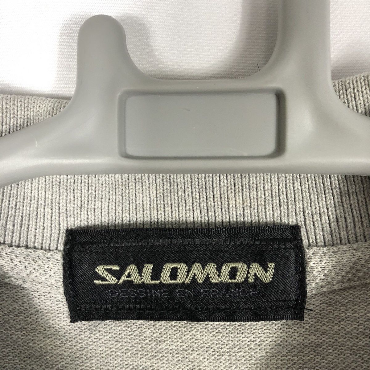 Japanese Brand × Salomon × Vintage Rare Vintage Salomon Multiple Logo Patches Equipe Polo Shirt Size US M / EU 48-50 / 2 - 13 Thumbnail